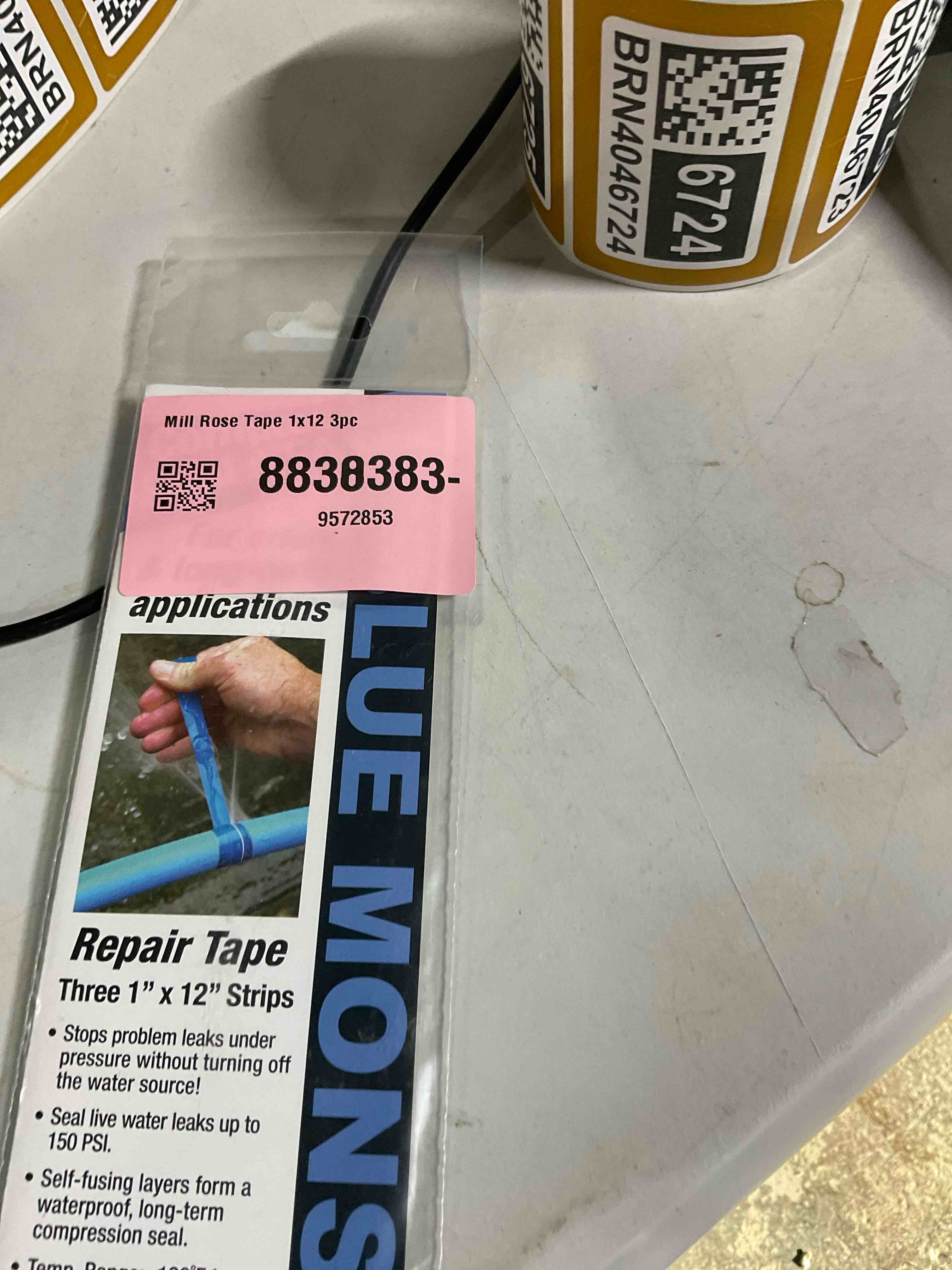 Condition photo showing Good Condition for Mill Rose Tape 1x12 3pc