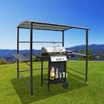 8 Ft. W X 5 Ft. D Steel Grill Gazebo