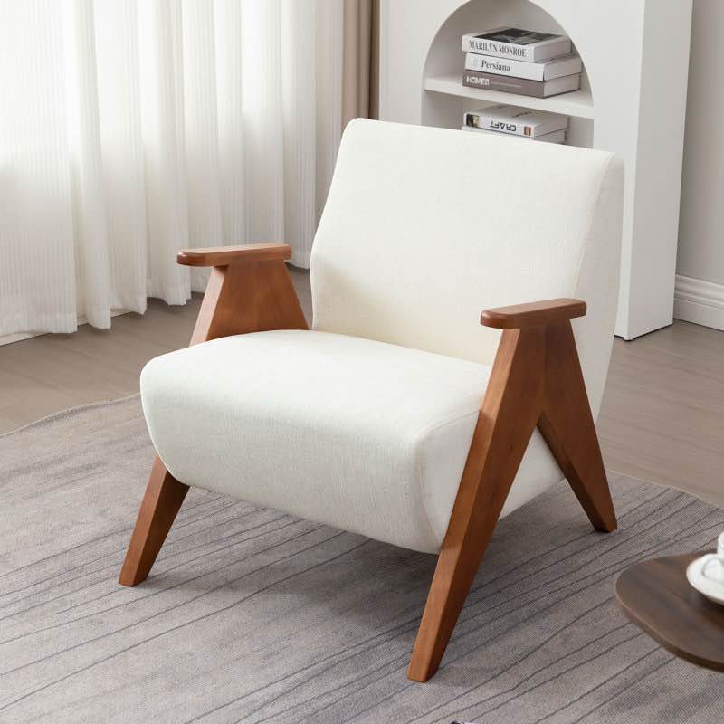 Kyajah 27.5'' Wide Armchair With Solid wood legs