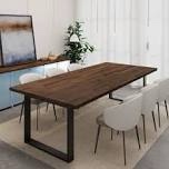 gladys solid acacia wood tabletop, durable and customizable surface for diy desktop, office desk, dining table, kitchen countertop