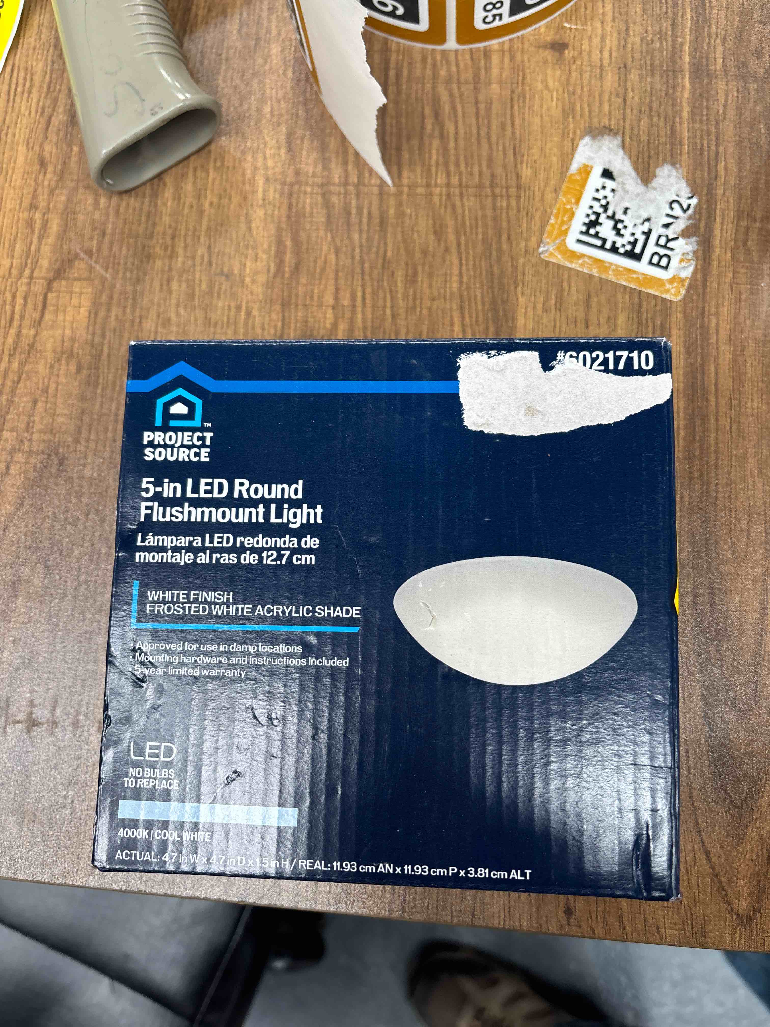 project source 5in led round flushmount light