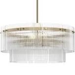 Allen and a Roth Mackenzie 2-Tiered Drum Chandelier 