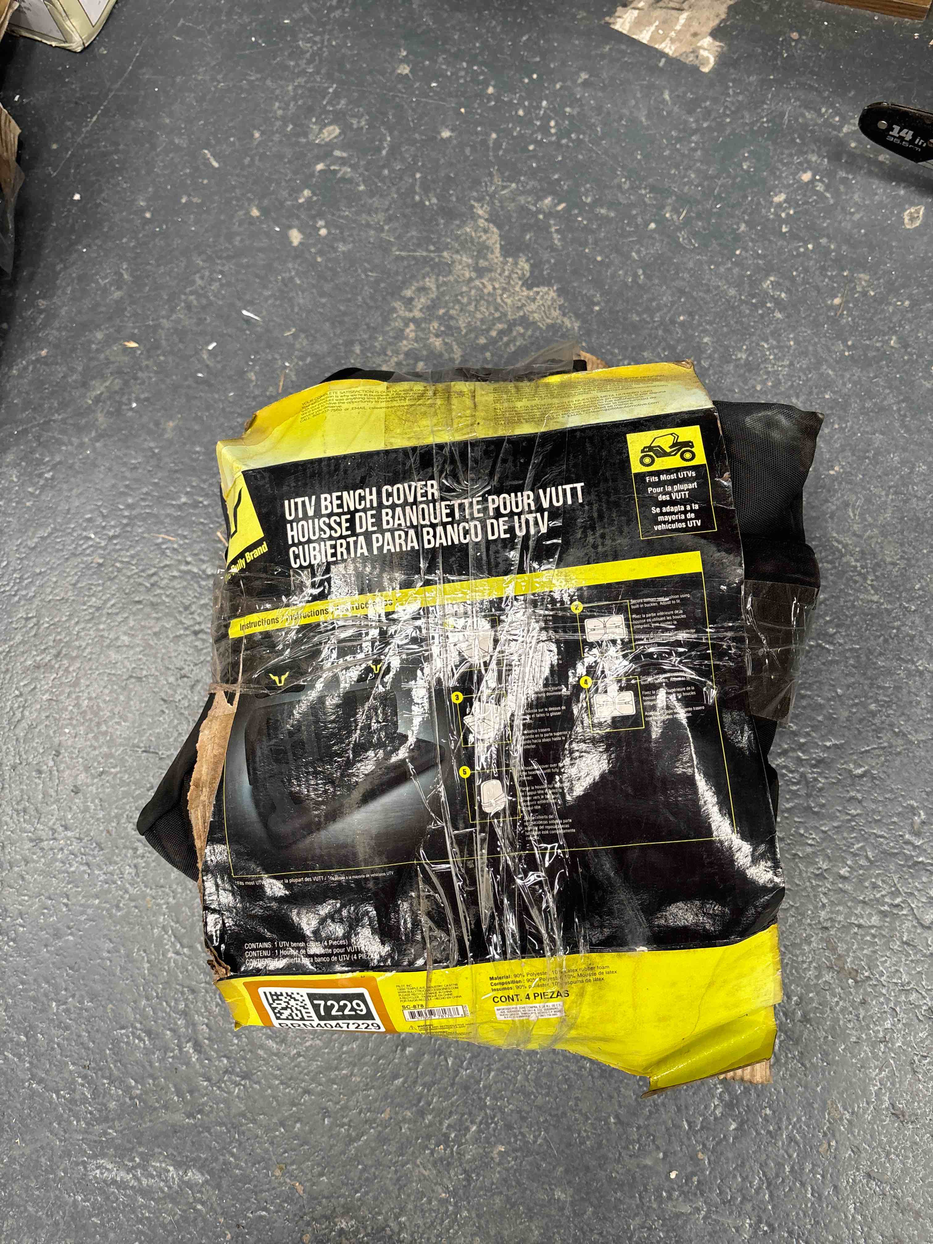 Bully SC-878 UTV Bench Seat Cover  Black