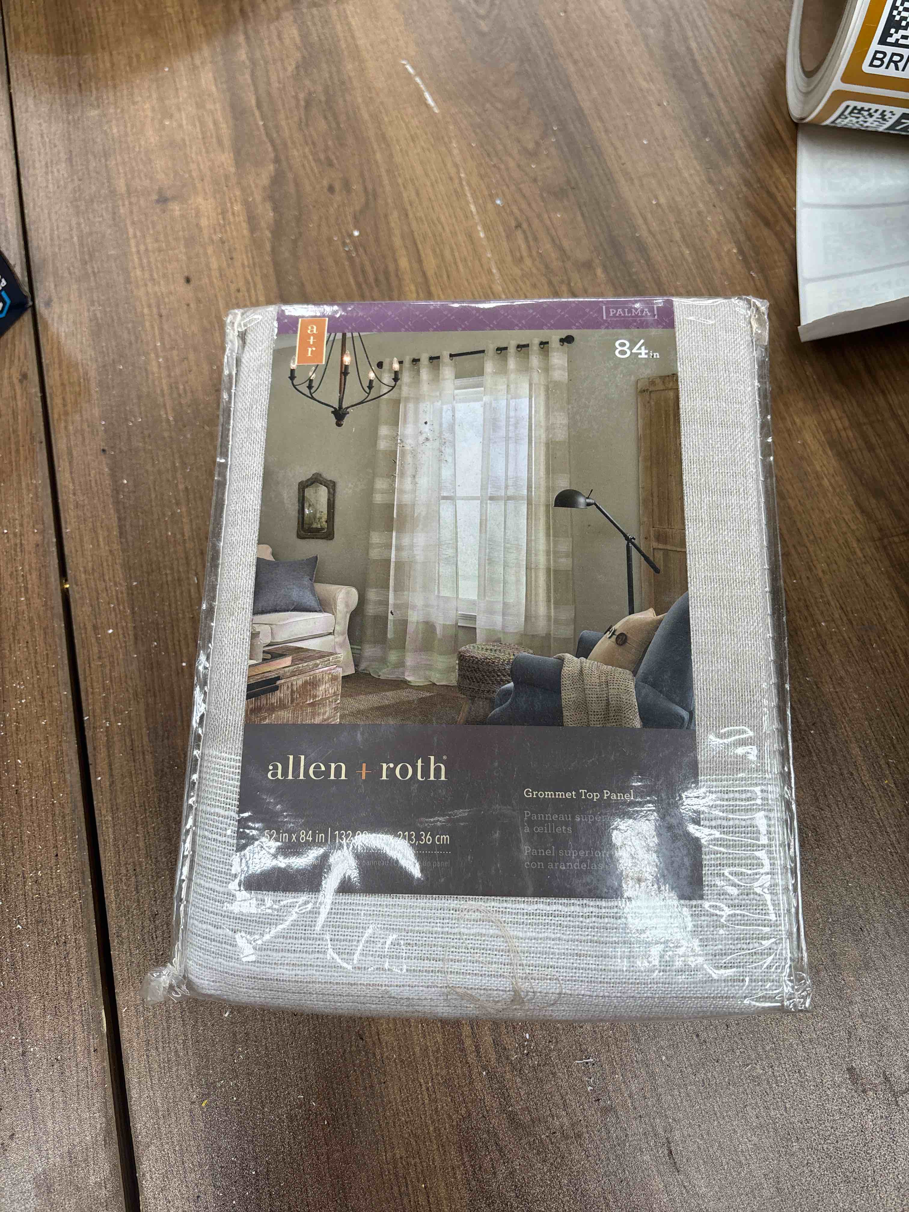 allen + roth Grommet top panel