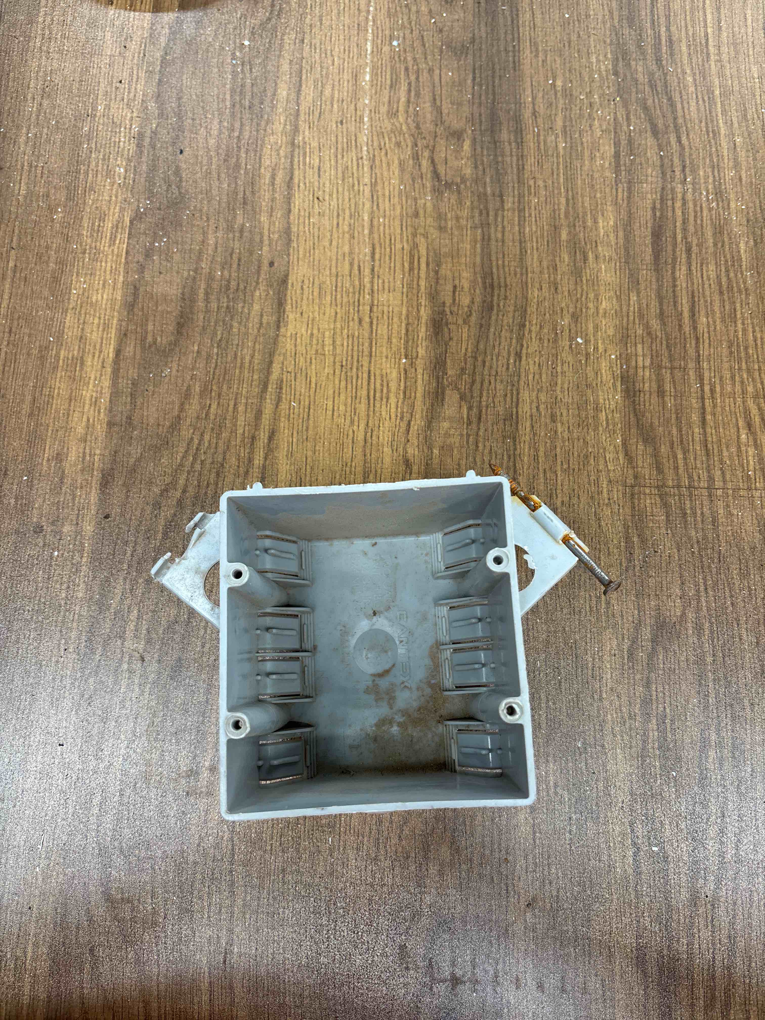 Two Gang Nail On Switch Box