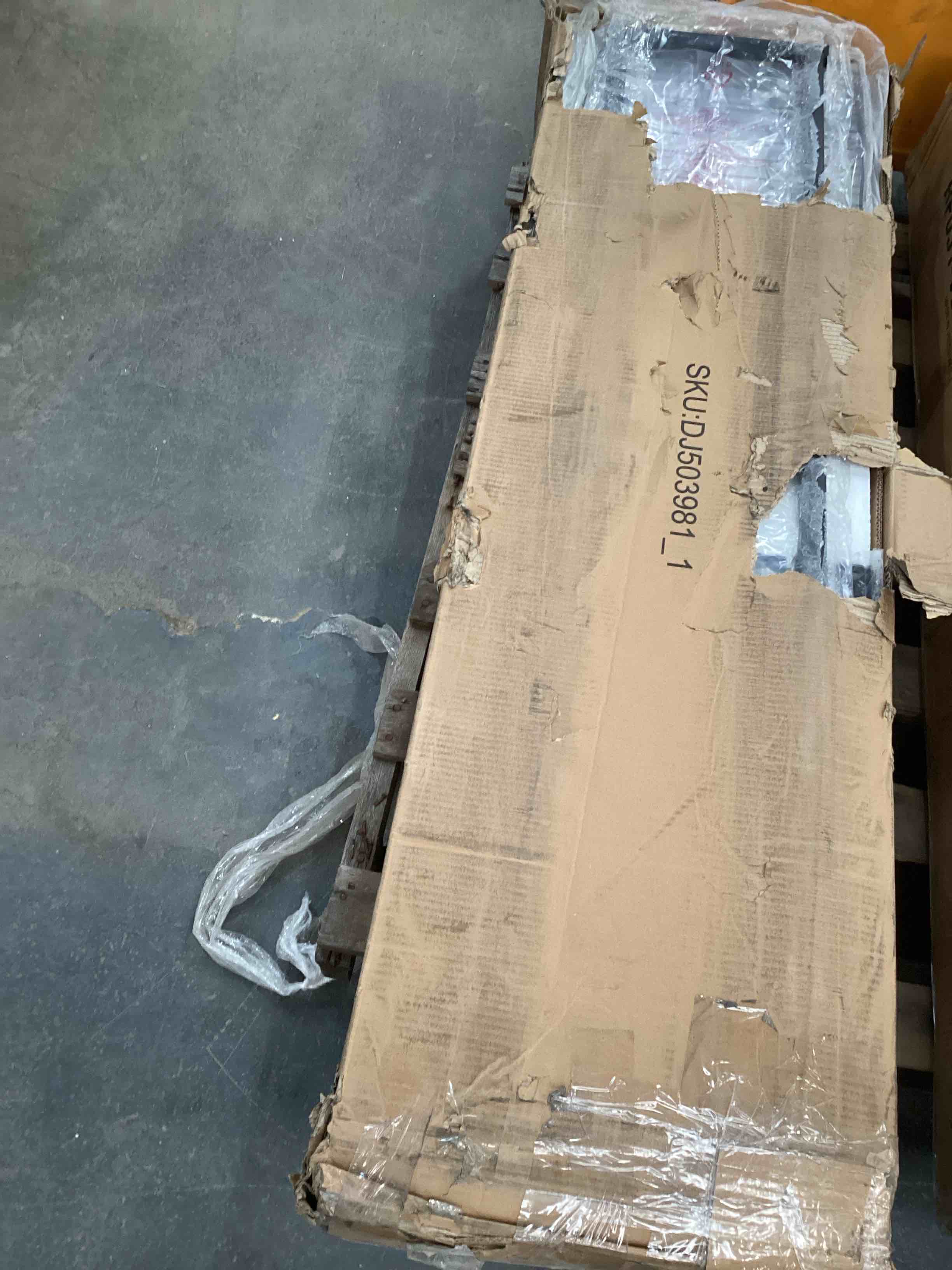 Farmhouse Bed Frame with LED Headboard \u0026 4 Storage Drawers -  Wooden Platform Bed, Bookcase Storage, No Box Spring Needed