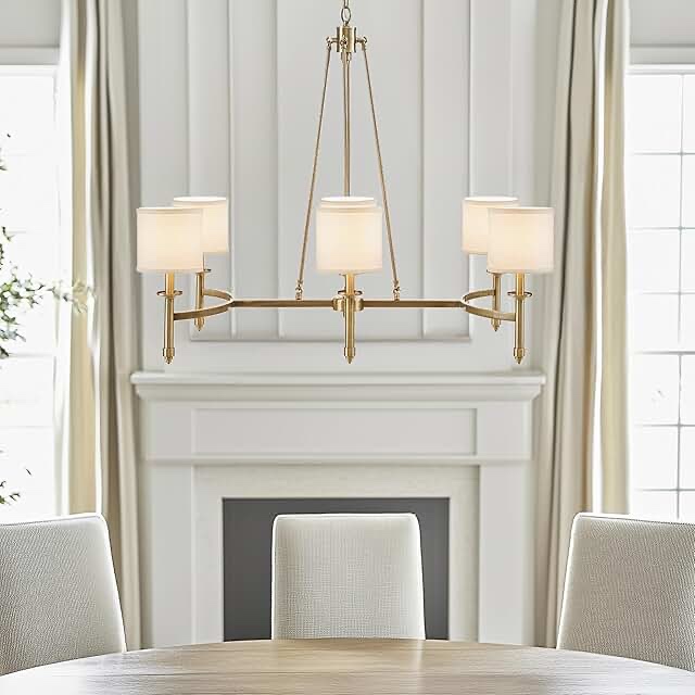 elegenza 6 light chandelier