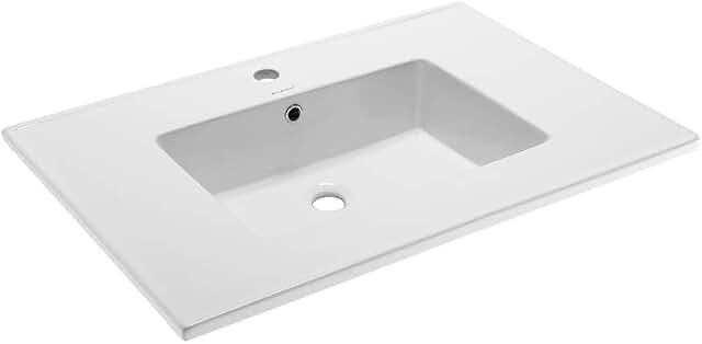 39\u0027\u0027 Bathroom Vanity Top With Undermounted Solid Surface Rechtangular Bathroom Sink