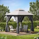 steel patio gazebo