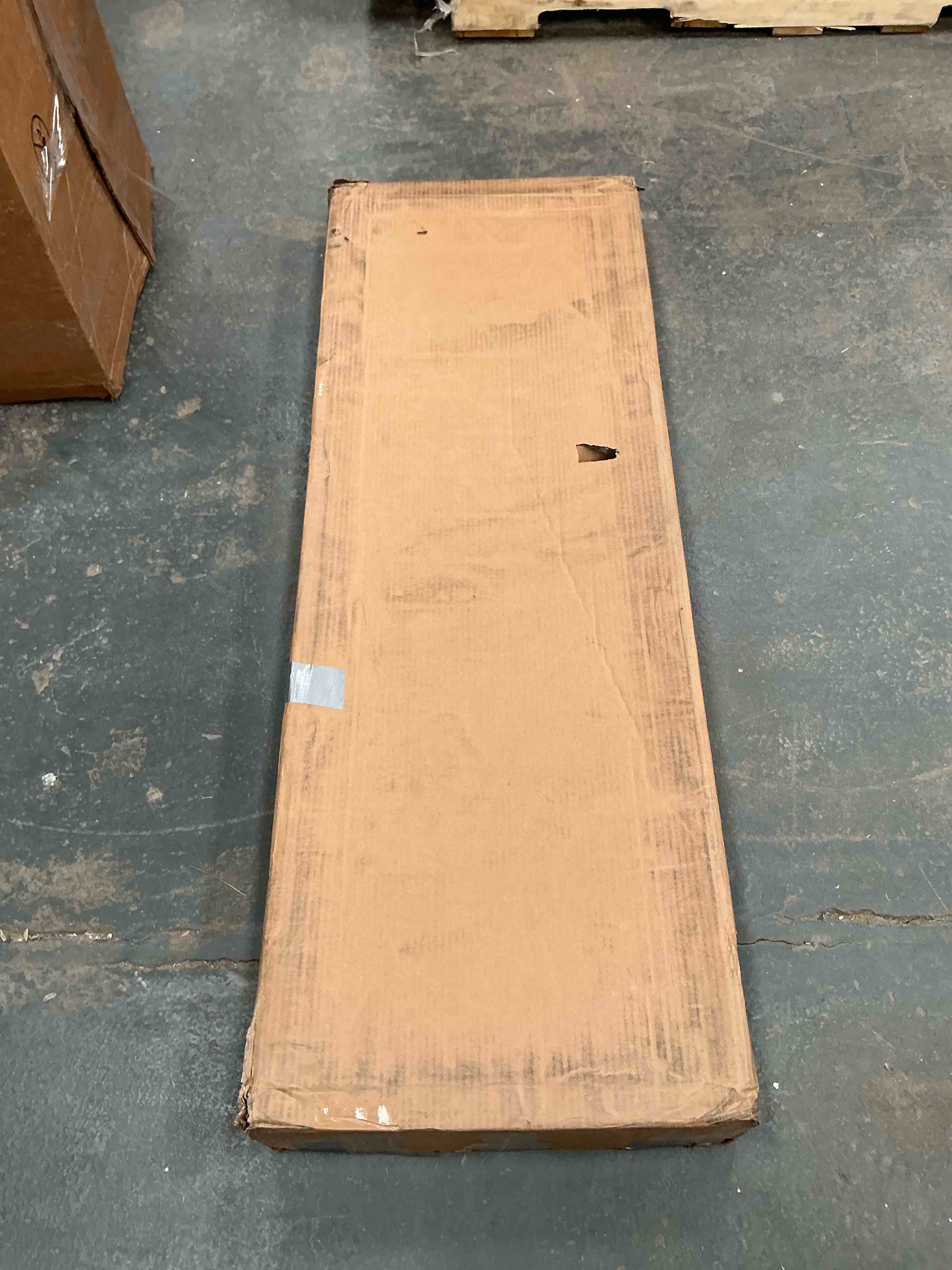 Condition photo showing Good Condition for Lorraine TV Stand for TVs up to 55" with Electric Fireplace Included