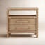 colleen 2 - drawer nightstand in brown