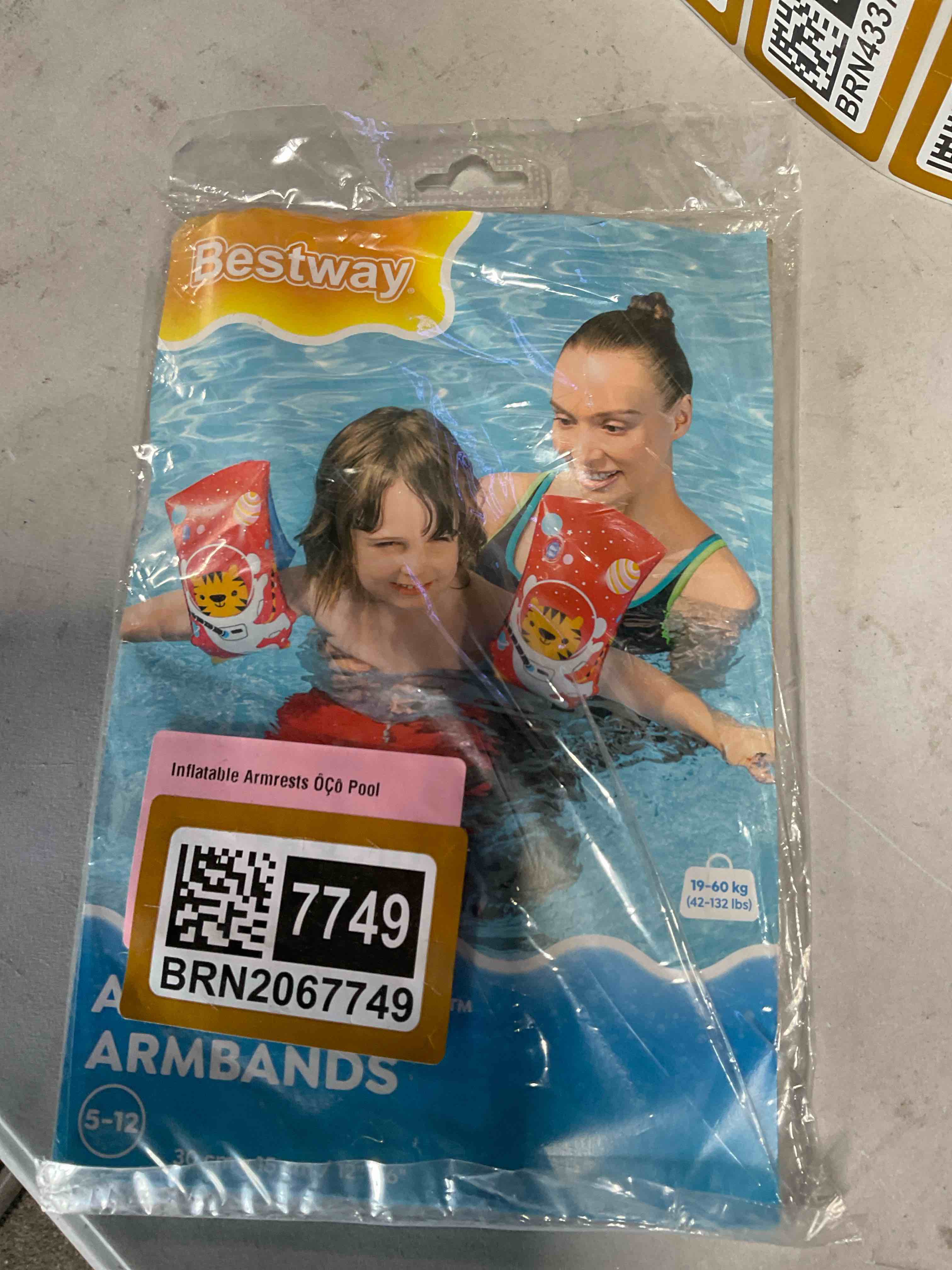 Inflatable Armrests   Pool