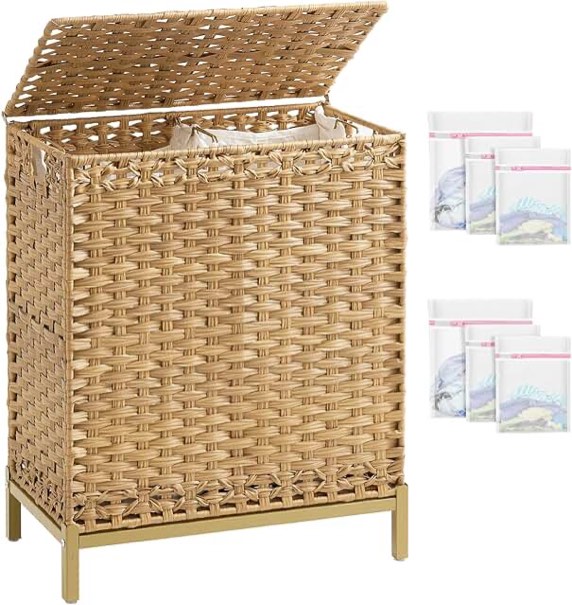 rattan laundry hamper