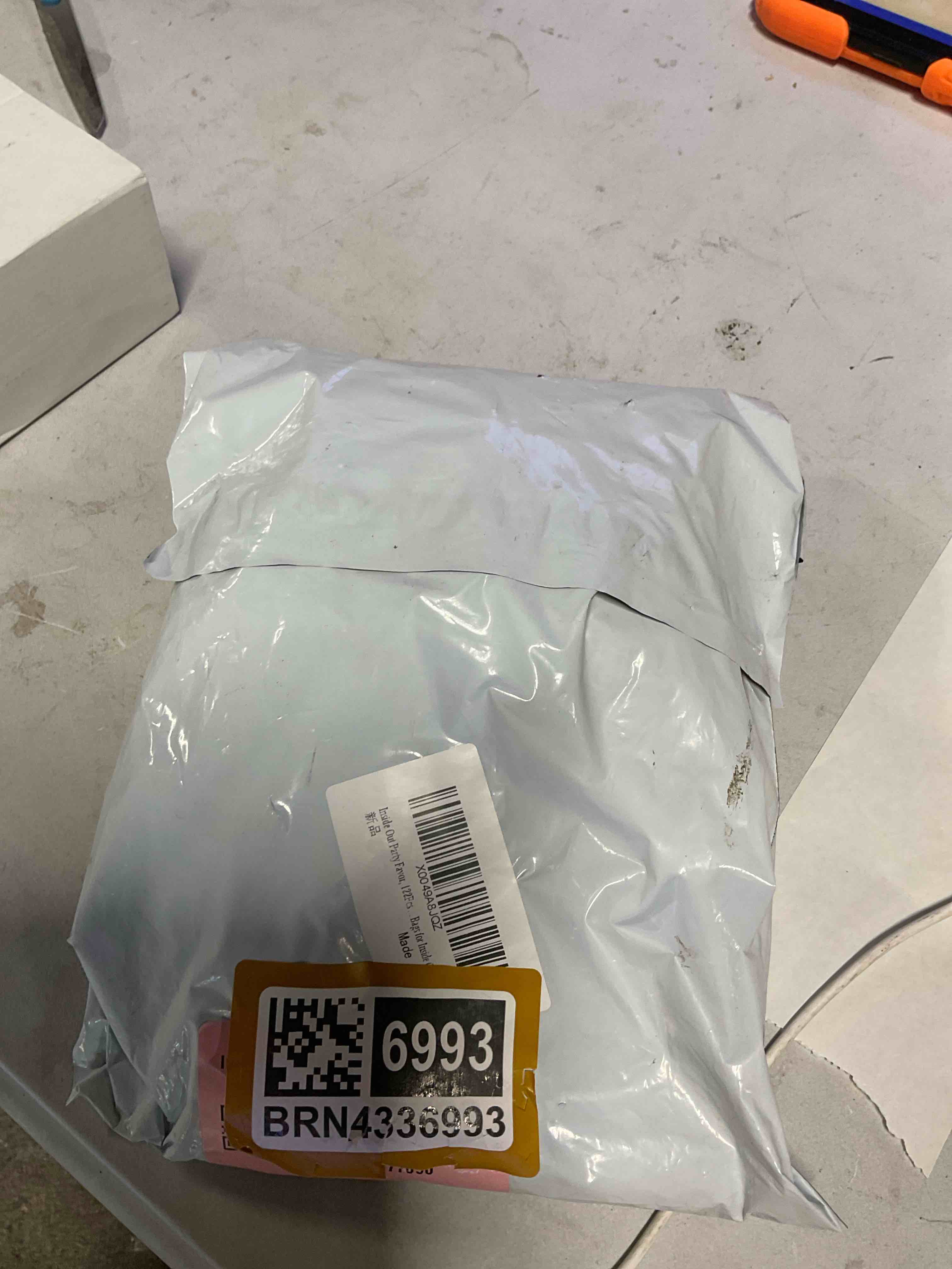 Condition photo showing New/Like New for Inside out party favor 122 pcs