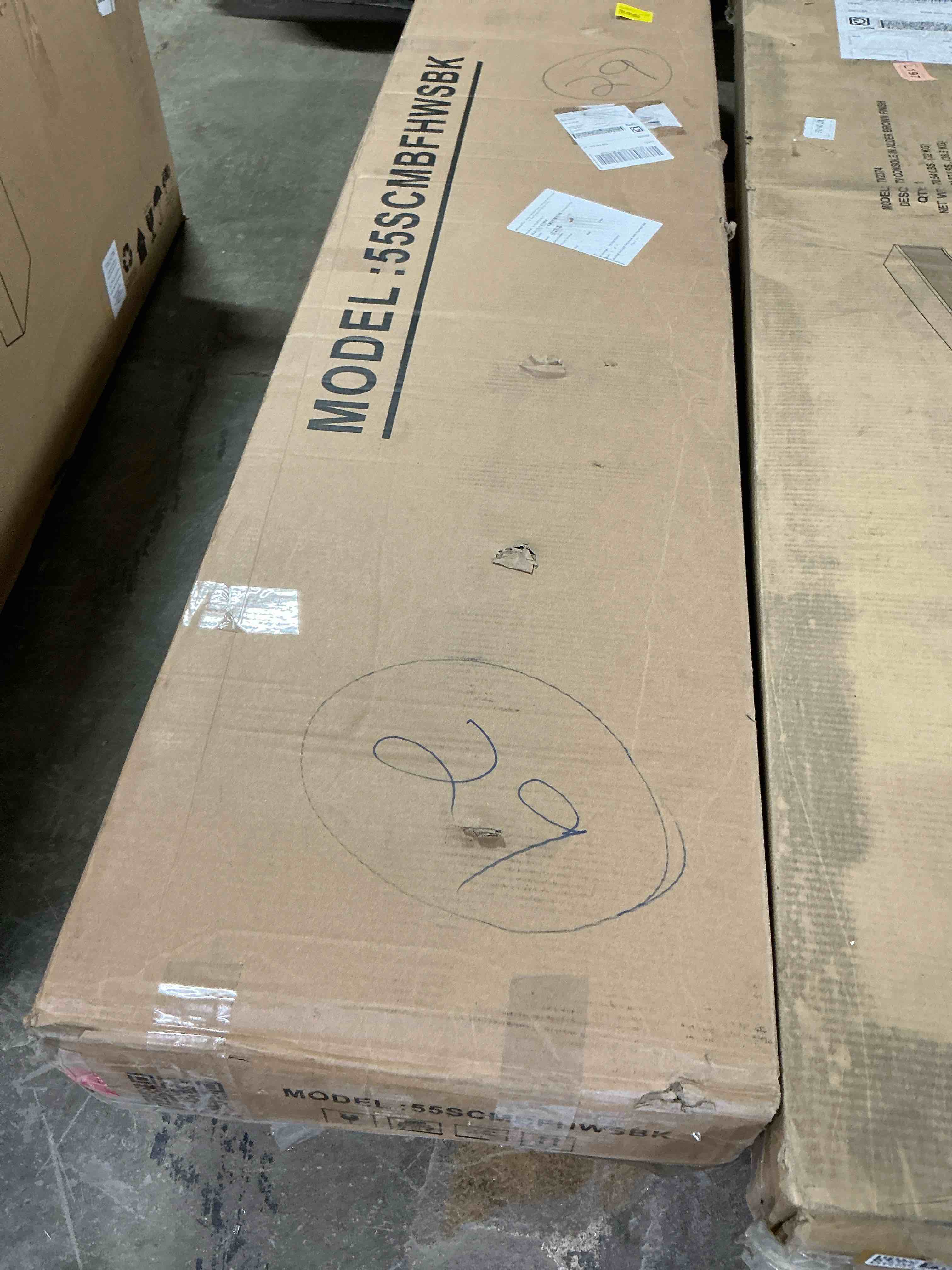 Condition photo showing Good Condition for 54"h Metal Bed Frame With Storage Headboard, Led Light And Power Outlets