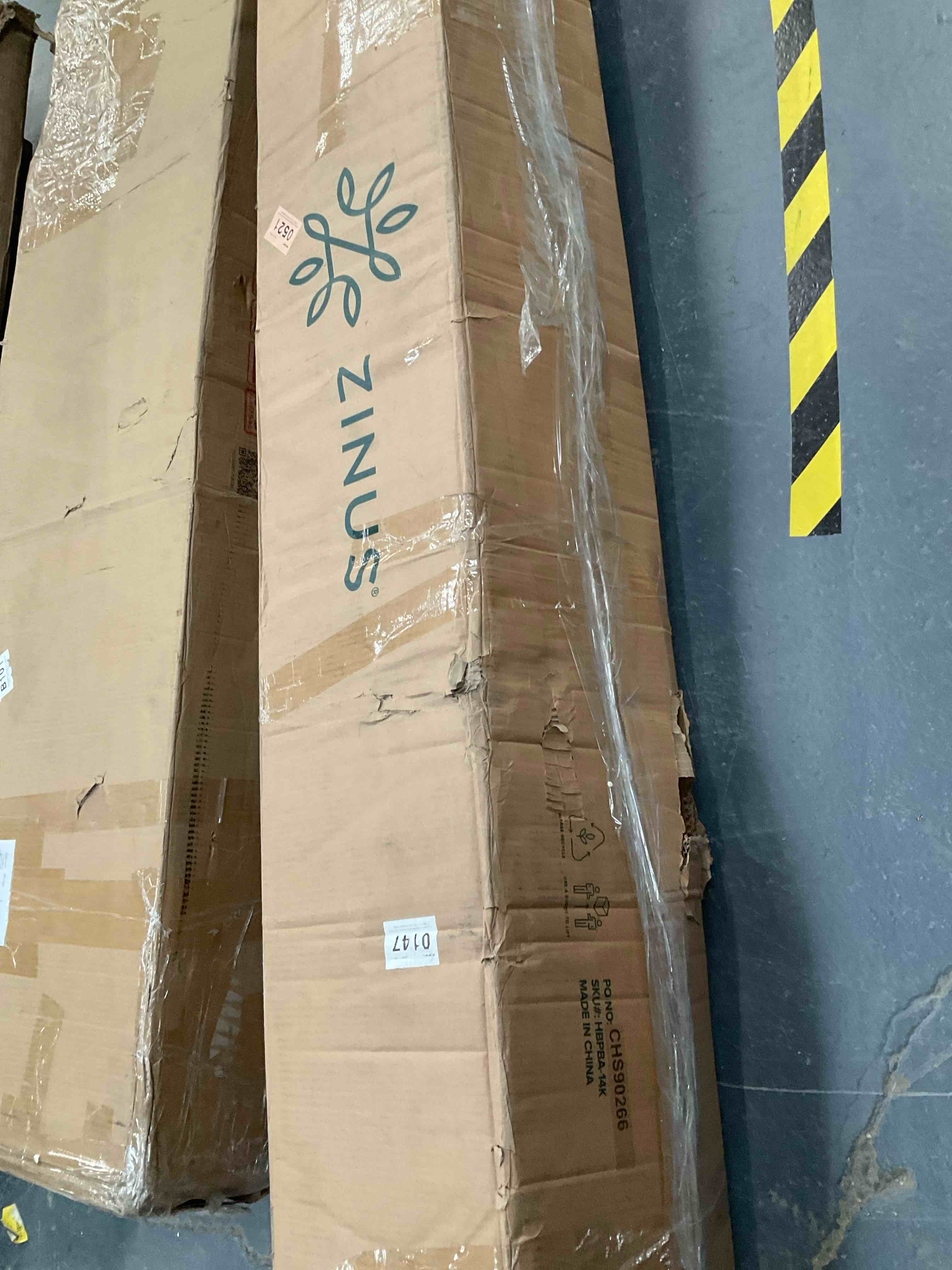 Condition photo showing Good Condition for King size bamboo and metal bed frame