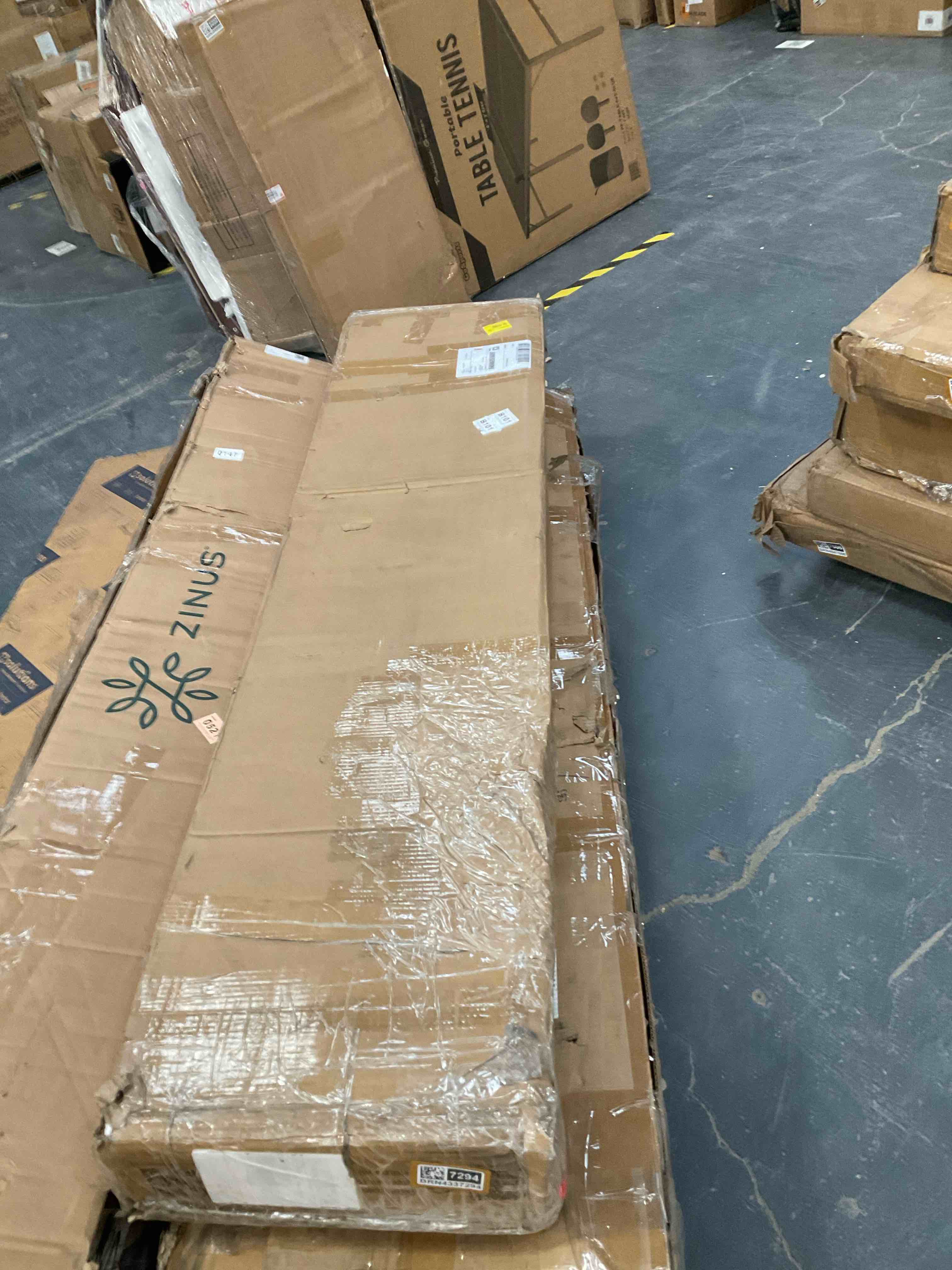 Pieces to a white cabinet or bookshelf