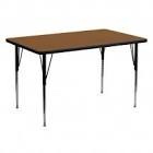 Rectangular Activity Table with Reversible Top