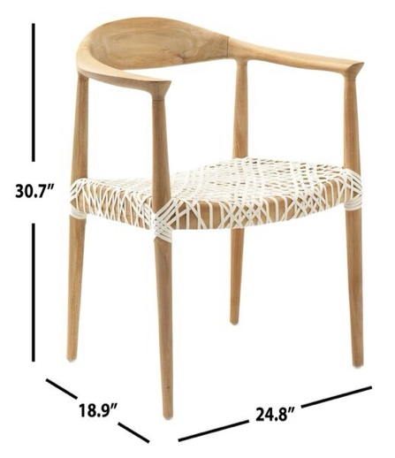 safavieh furniture wood chair