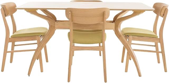 christopher knight home mid-century dining table with curb spider leg base