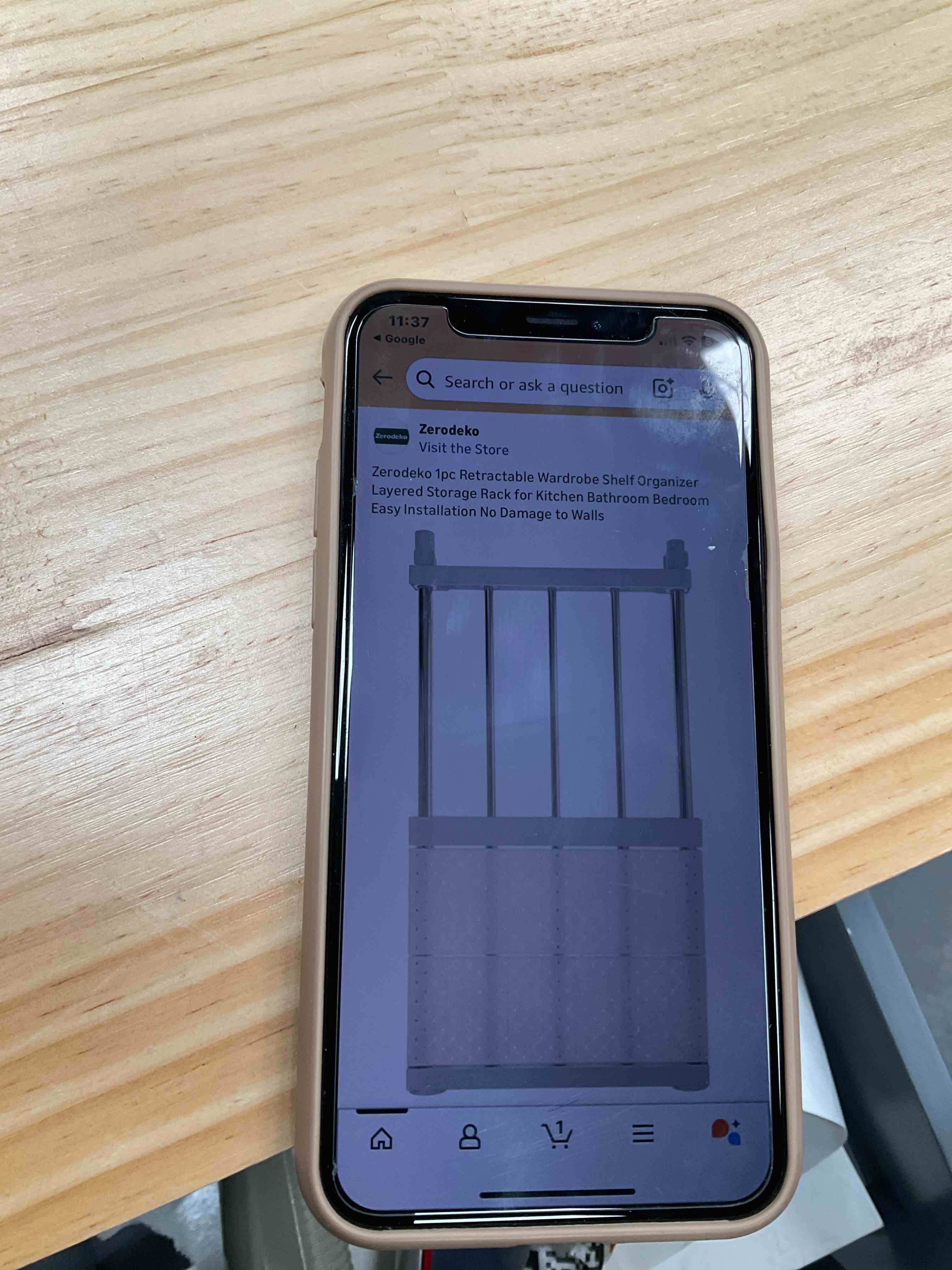retractable wardrobe shelf organizer