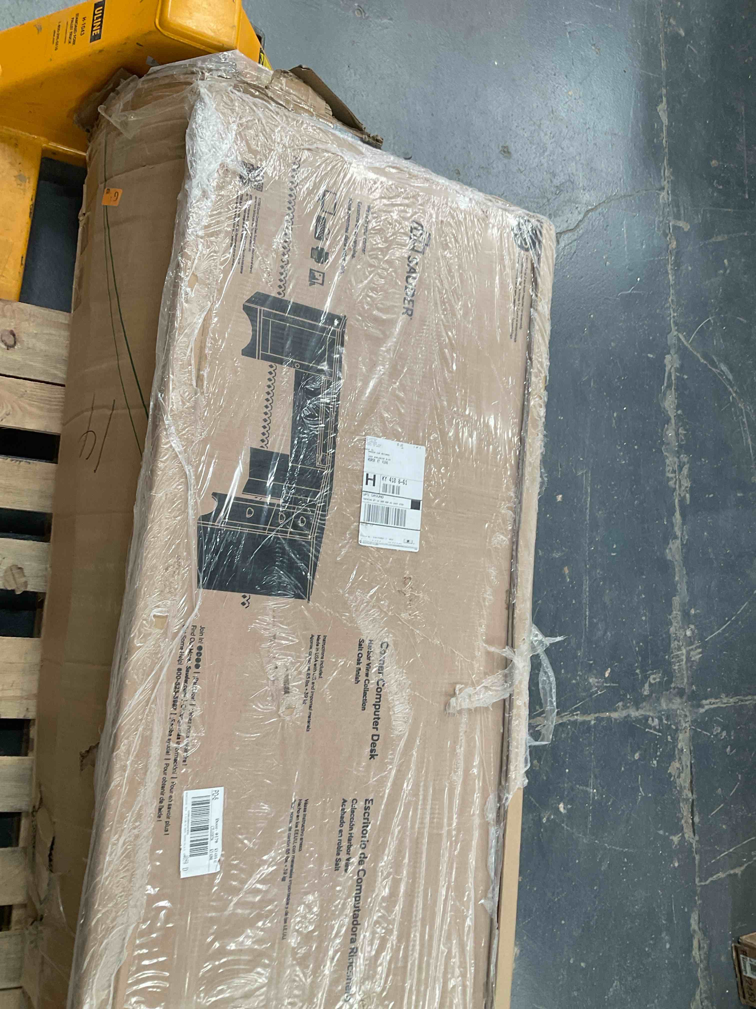 Corner computer desk, not complete box 2 of two