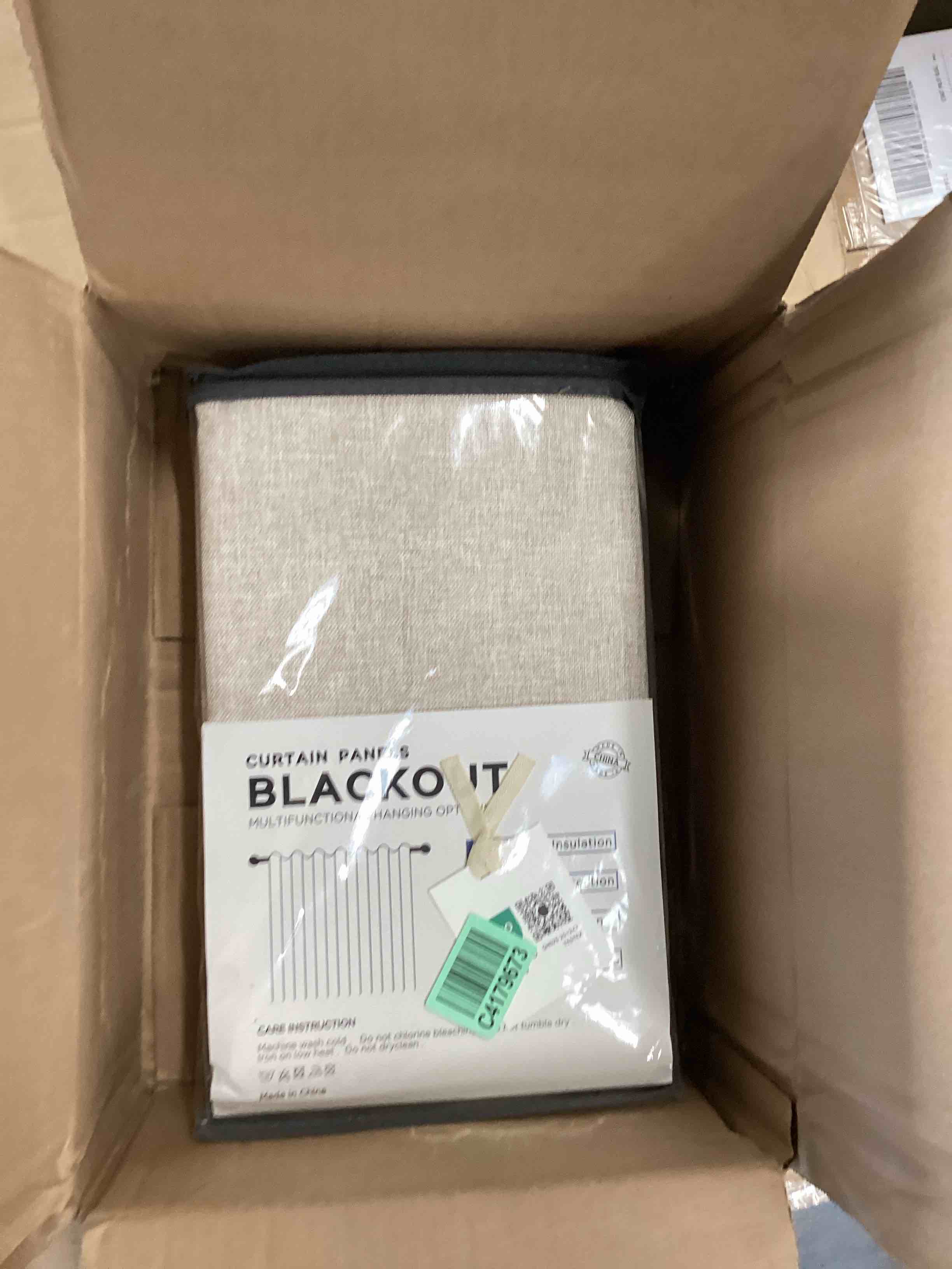 Condition photo showing Good Condition for blackout curtain panels