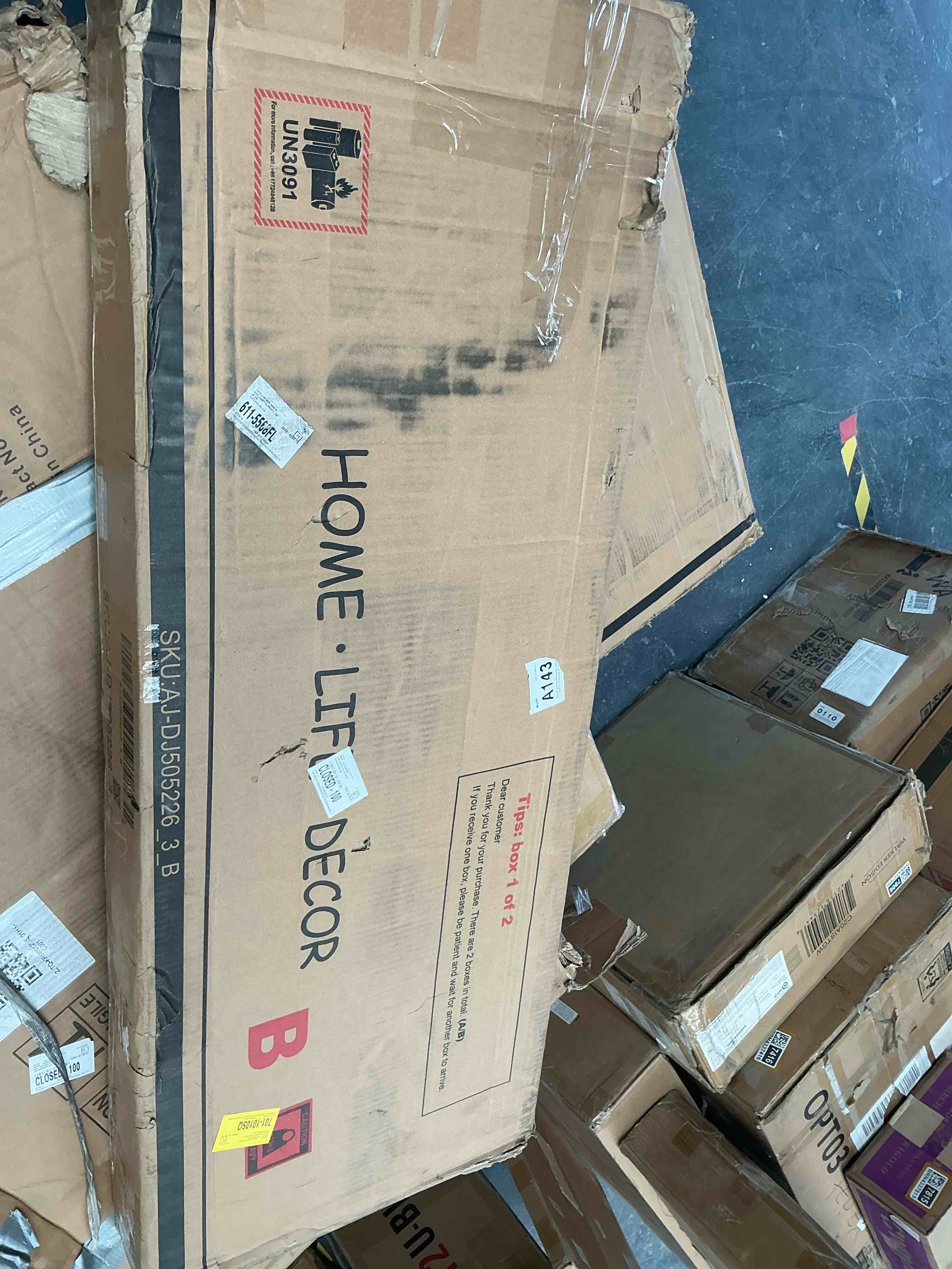 Condition photo showing Good Condition for CLOTH DRAWER DRESSER(may not be an exact match only box B)