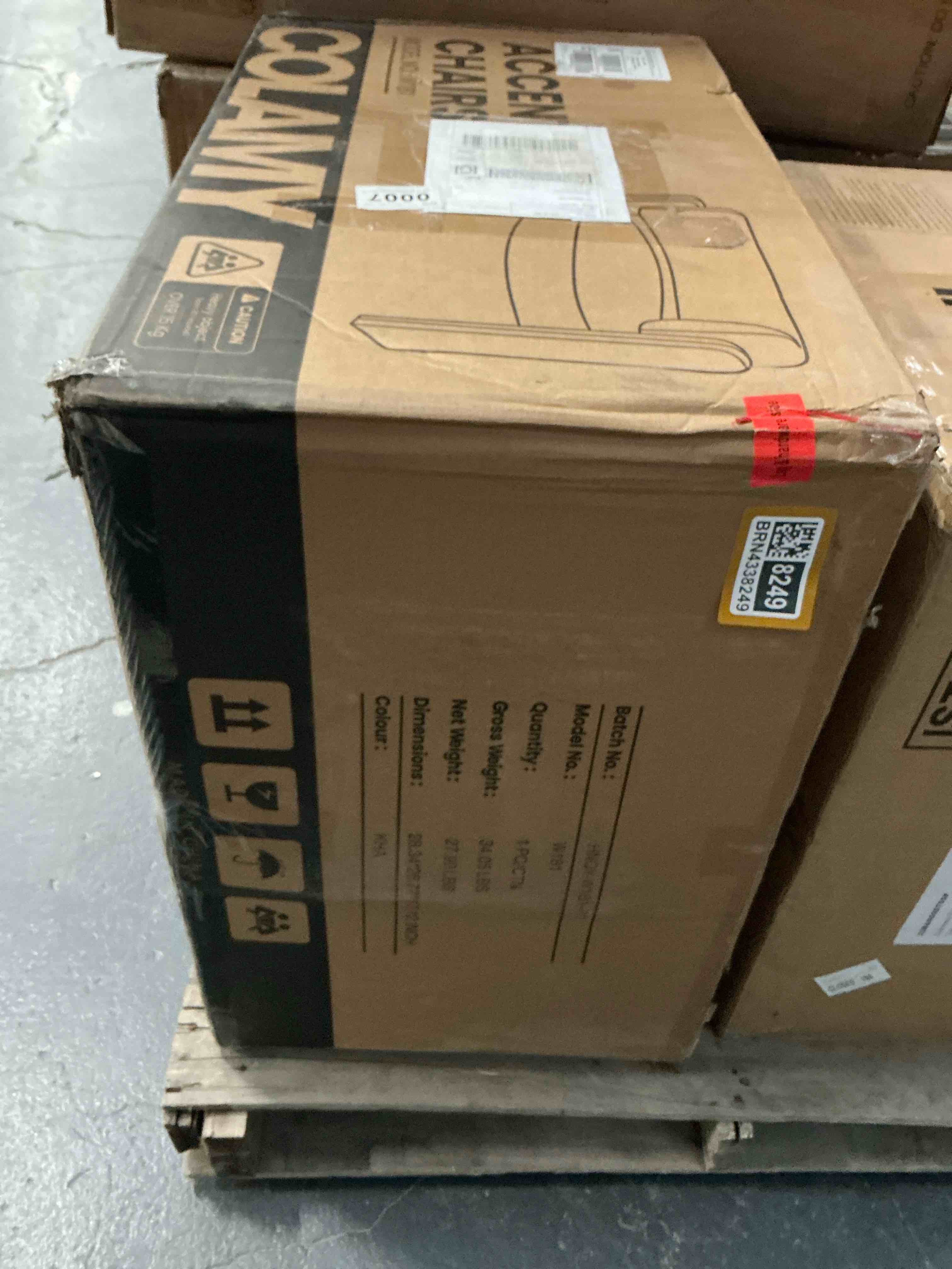 Condition photo showing Good Condition for CALOMY. ACCENT CHAIR.