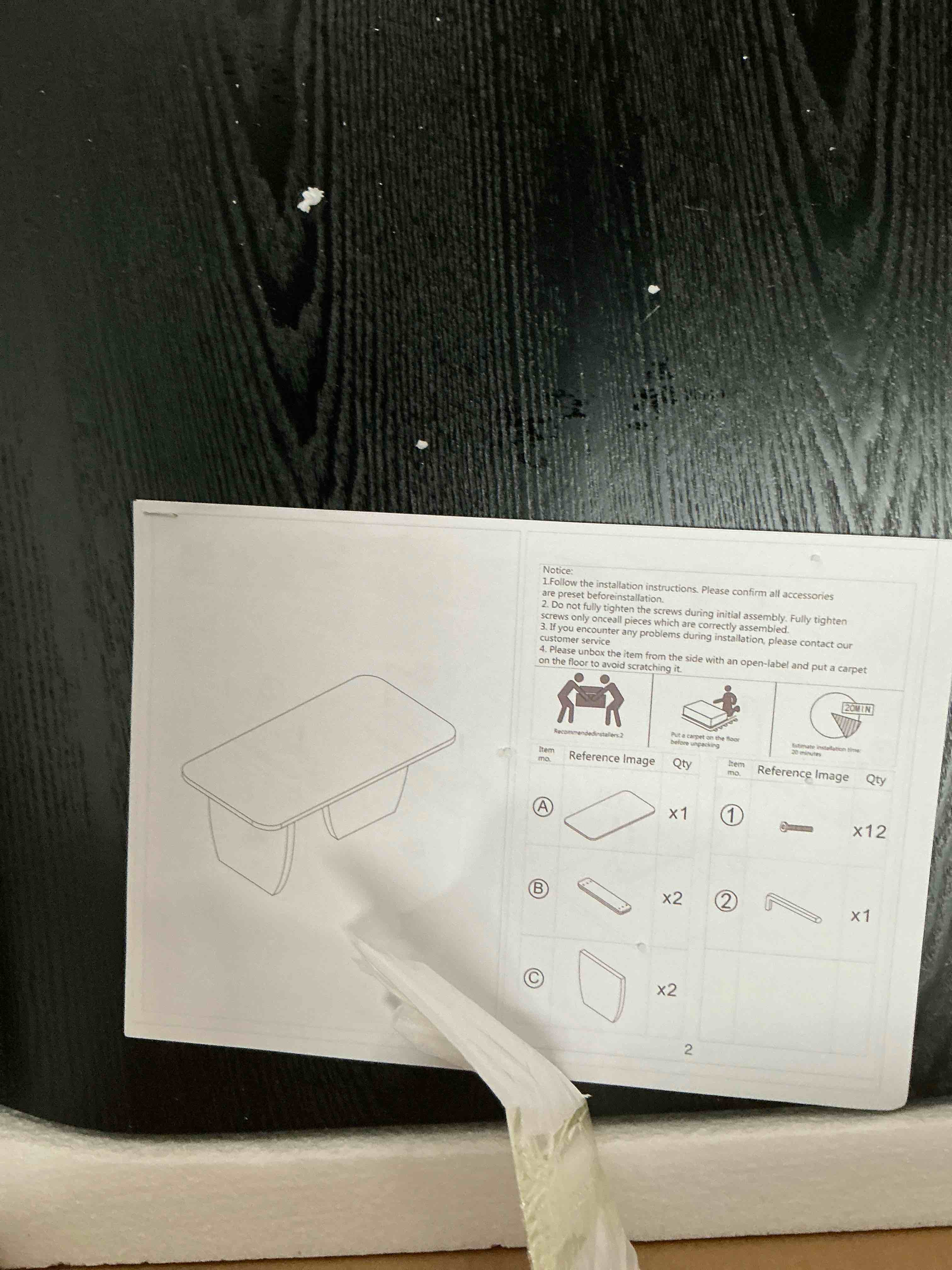 Condition photo showing Good Condition for Table