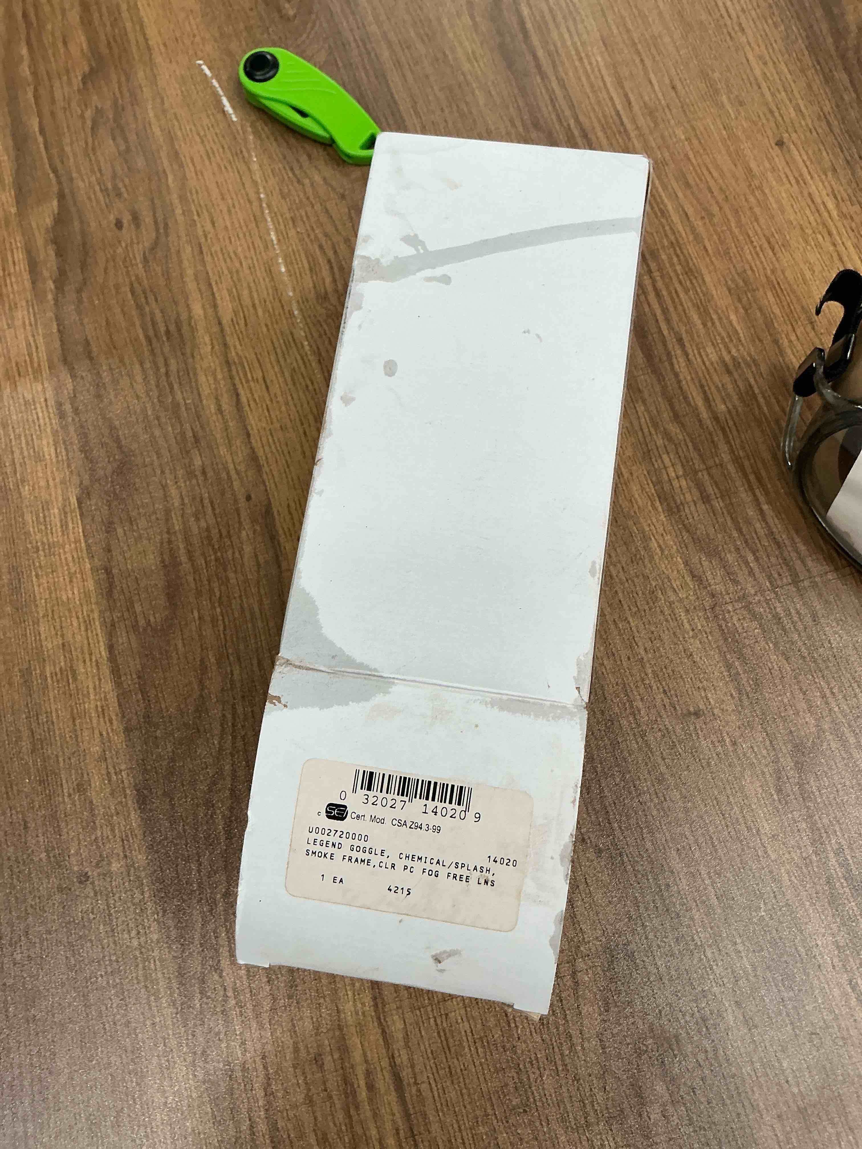 Condition photo showing Good Condition for SAFETY GOGGLES