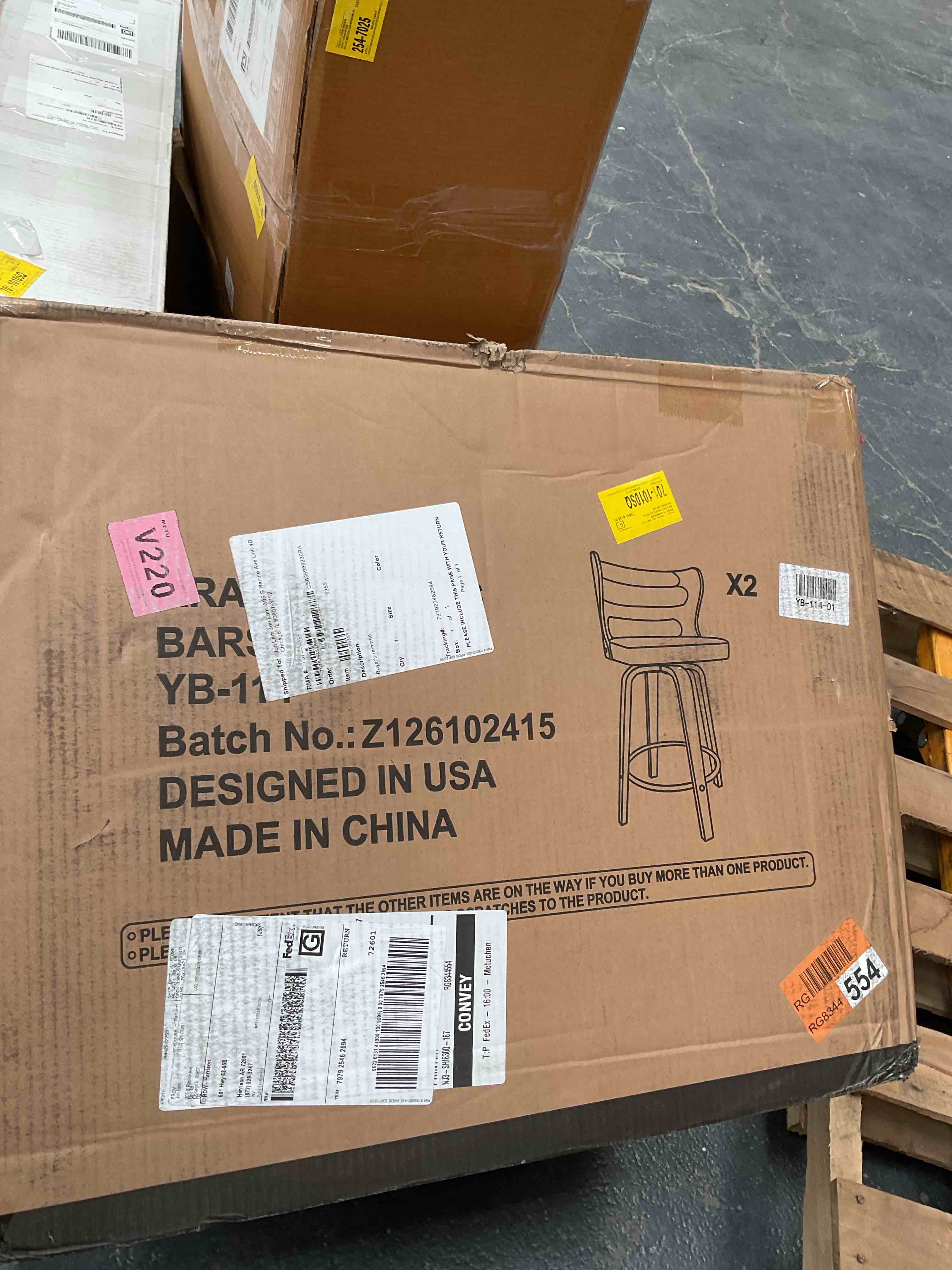 Condition photo showing Good Condition for Swivel Upholstered Counter \u0026 Barstool With Wood Frame