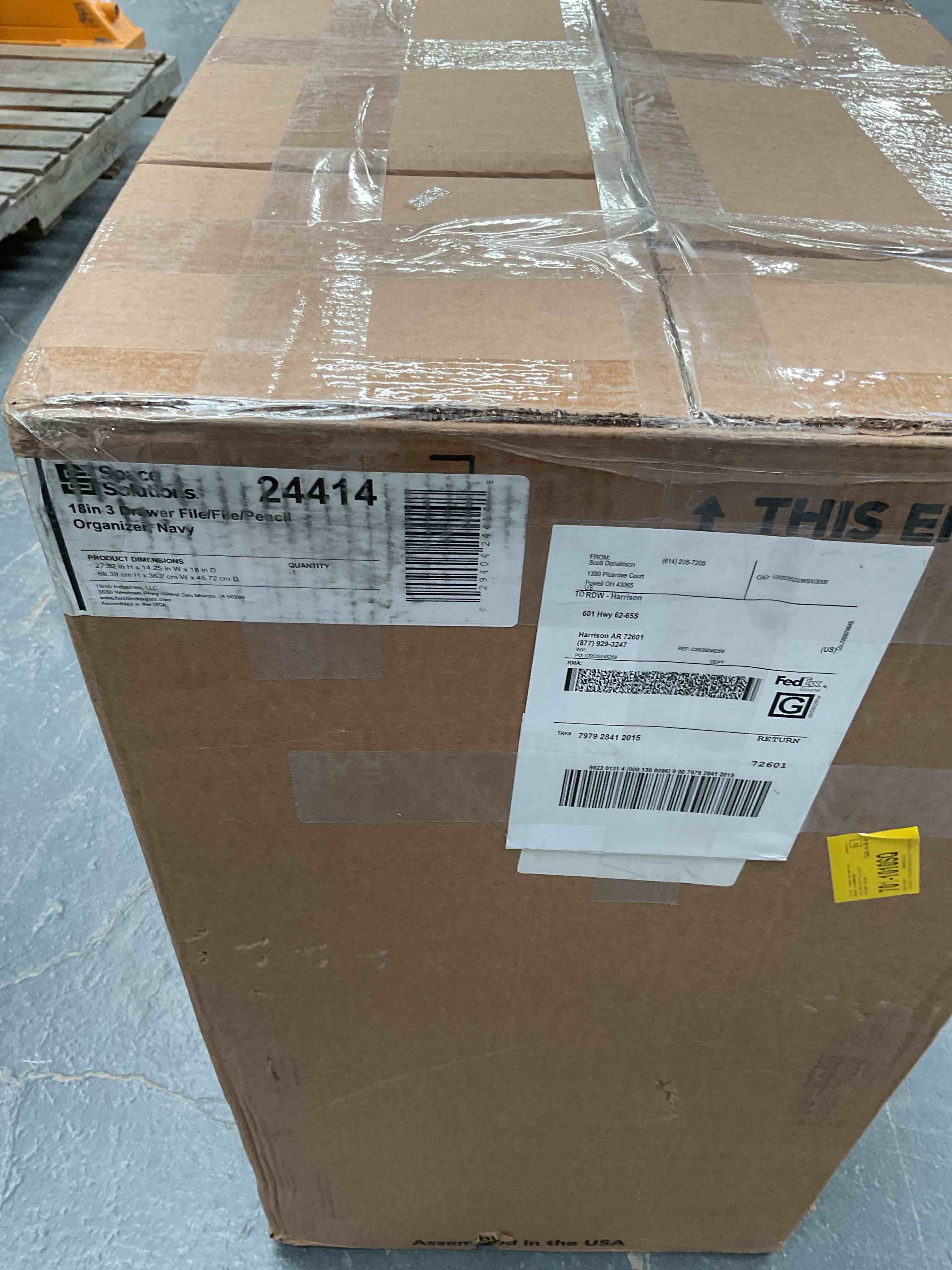 Condition photo showing Good Condition for Maegan 3 Drawer Letter Width Vertical Home and Small Office Premiere File Cabinet with Pencil Drawer