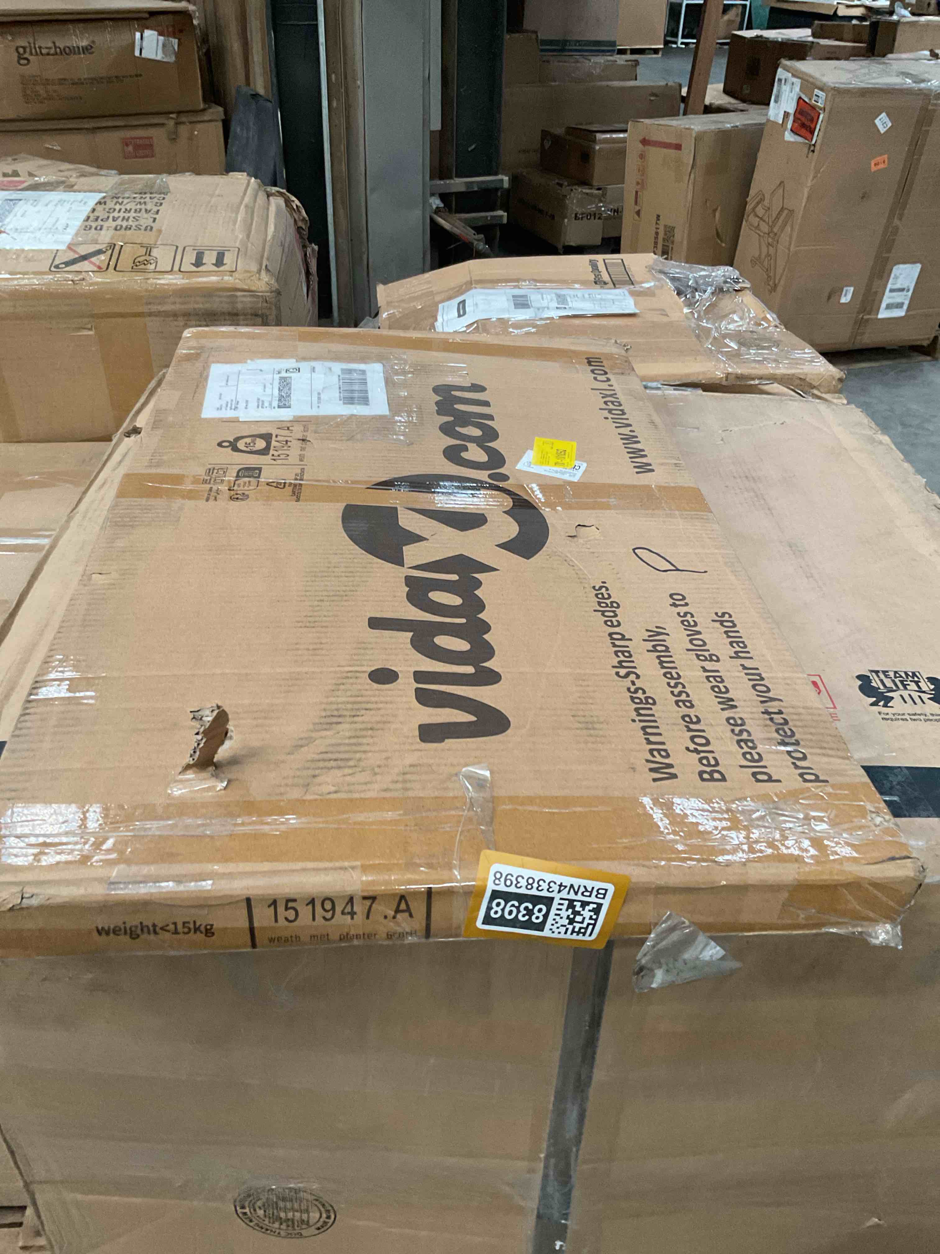 Condition photo showing Good Condition for VIDA XL.COM INCOMPLETE DOG KENNEL