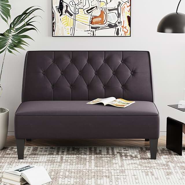 Siena Lounge Reception Armless Loveseat