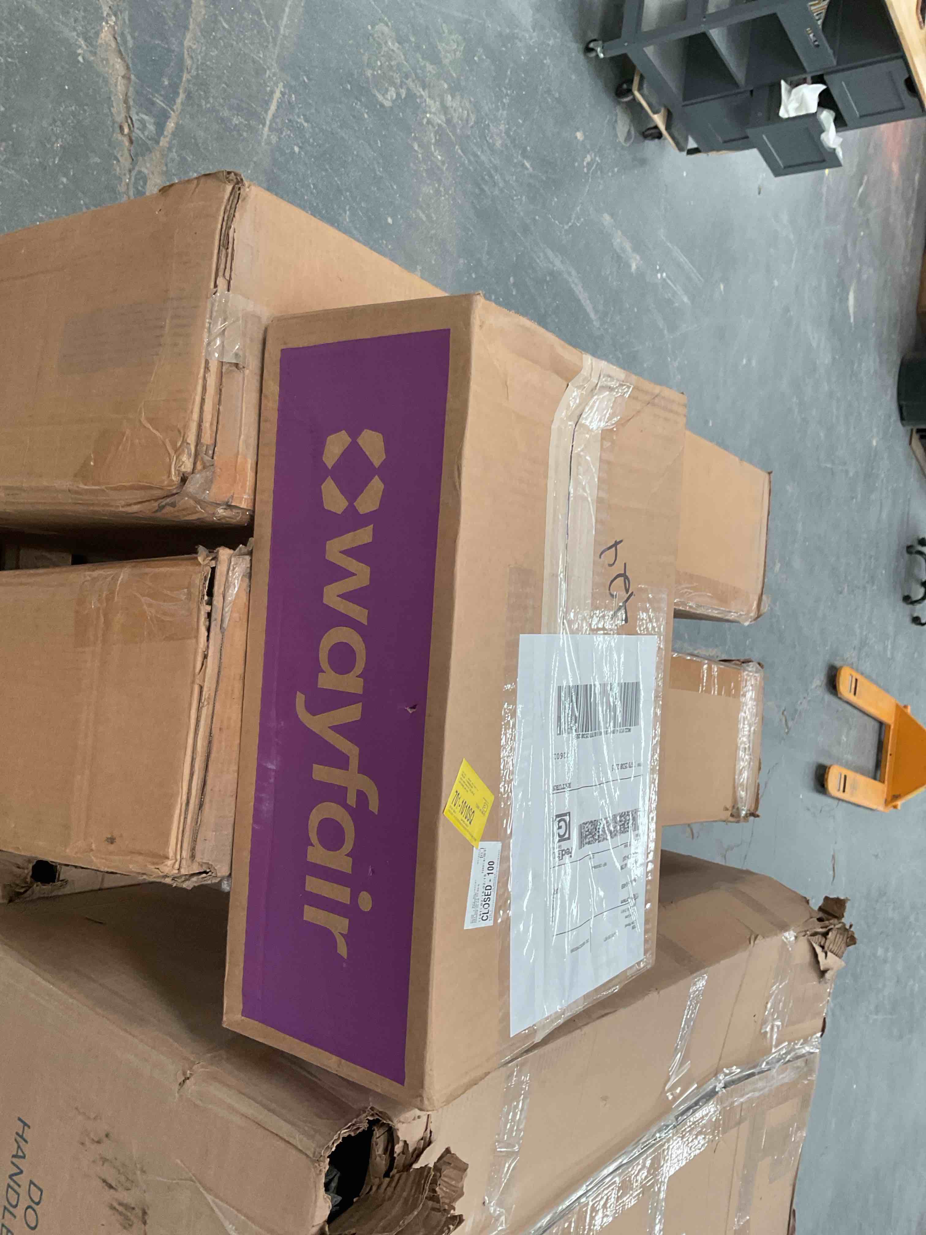 Condition photo showing Good Condition for SAYLORâ„¢ Widespread Bathroom Faucet 3 Hole, 2-handle Bathroom Sink Faucet with Drain Assembly