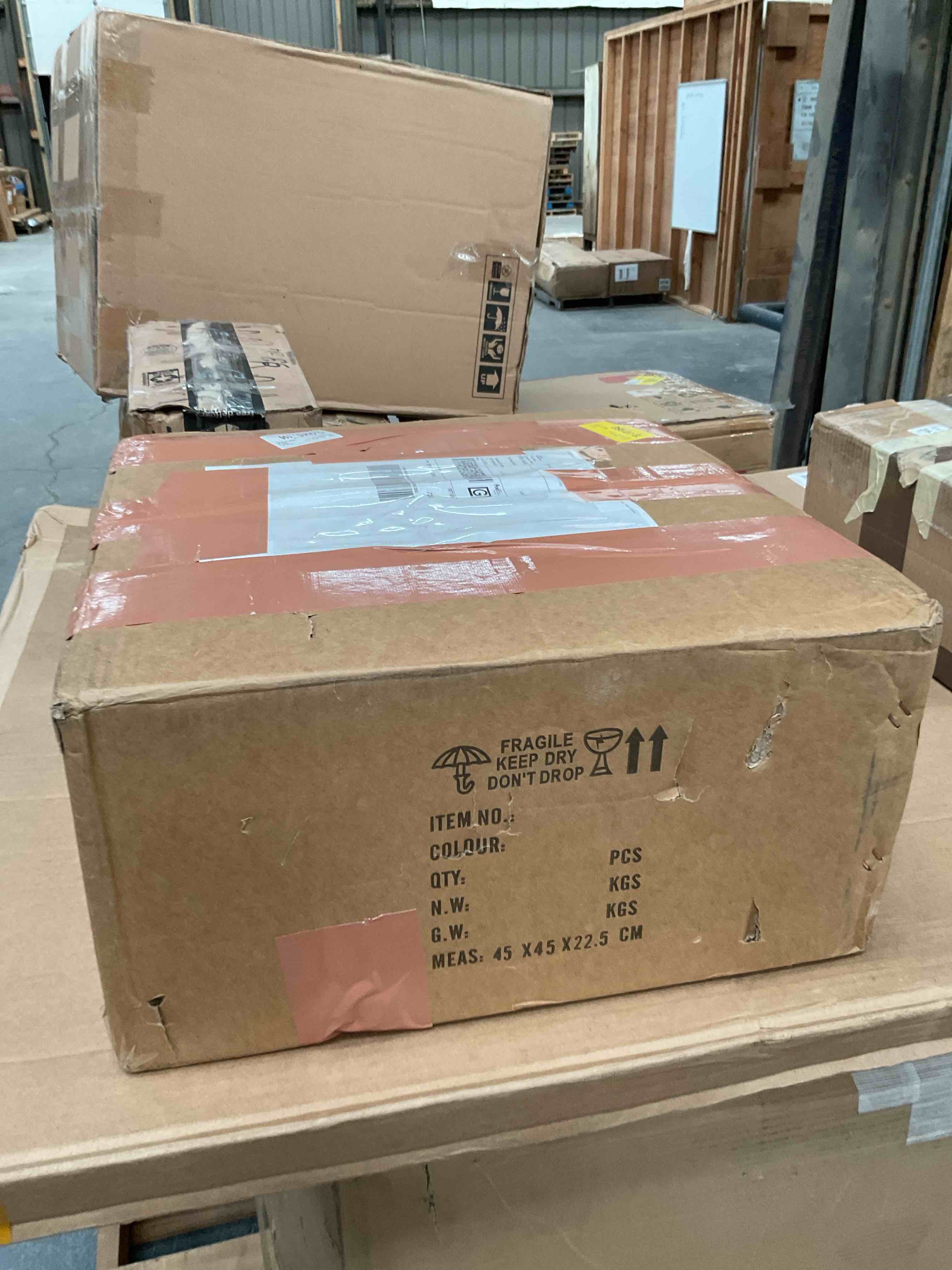 Condition photo showing Good Condition for Nichoel Fabric Semi Flush Mount