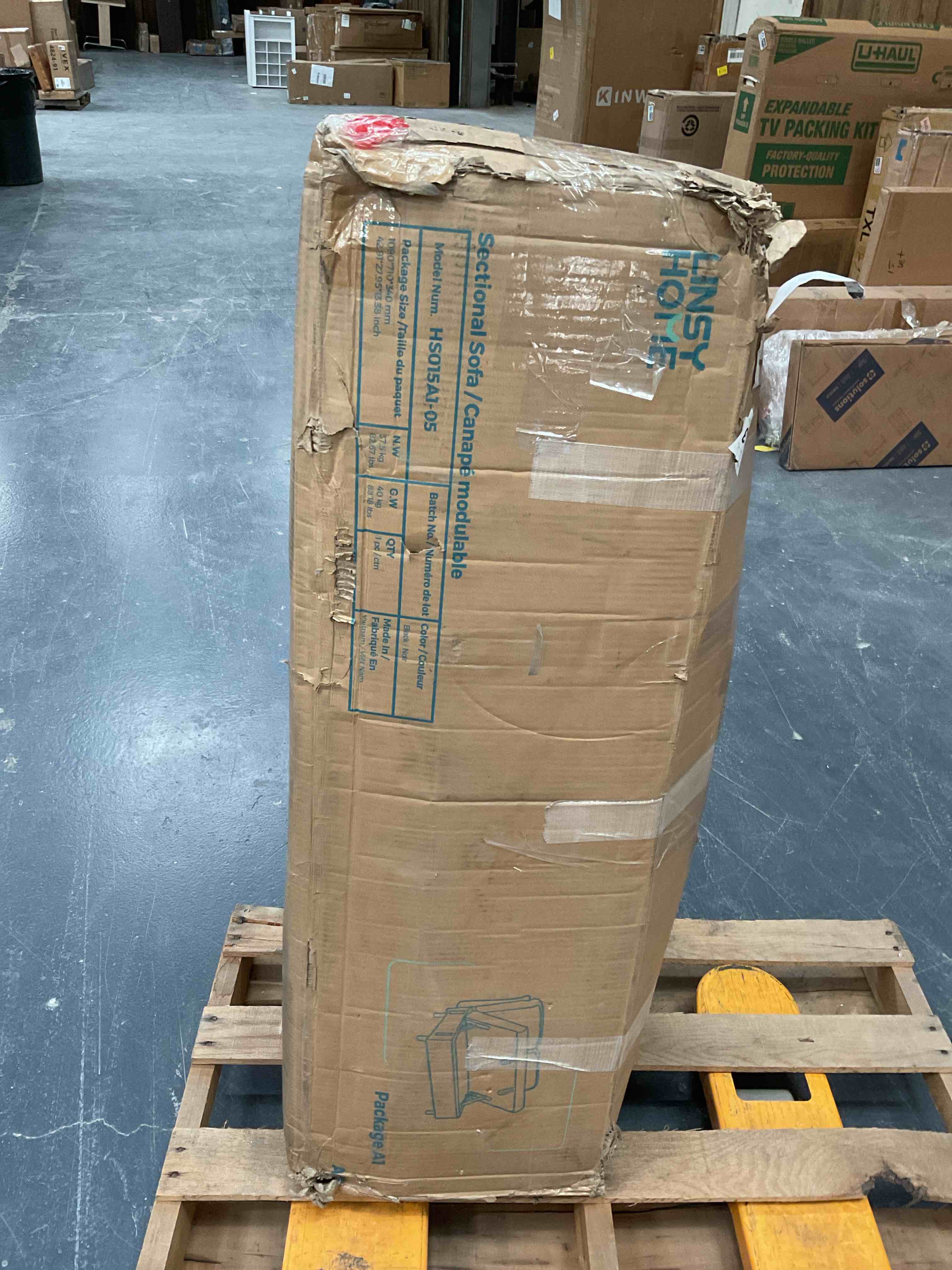 Condition photo showing Good Condition for (NOT COMPLETE) PIECE OF A SECTIONAL SOFA 