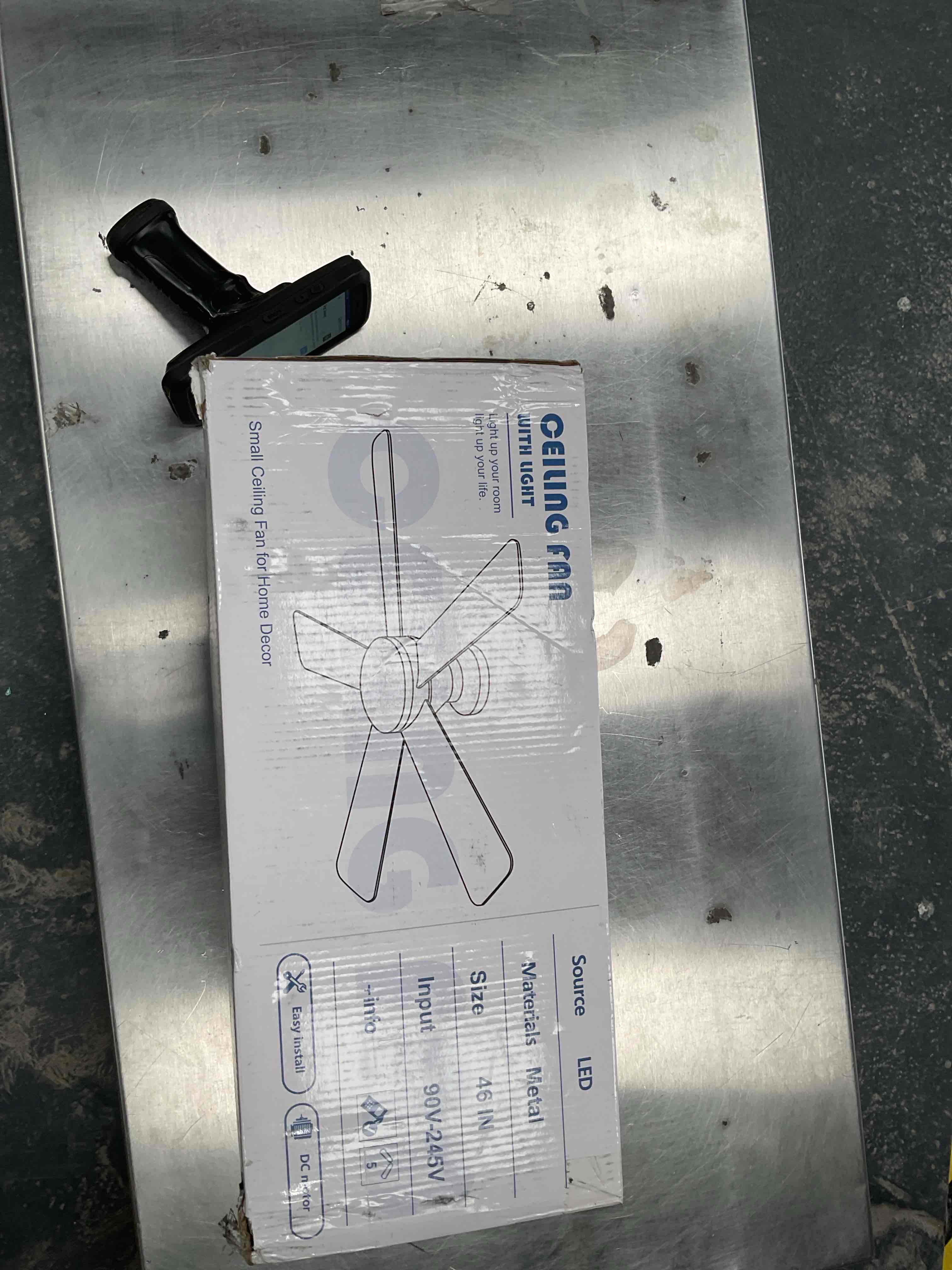 Condition photo showing Good Condition for 46" Low Profile Ceiling Fan Light With Remote/app Control