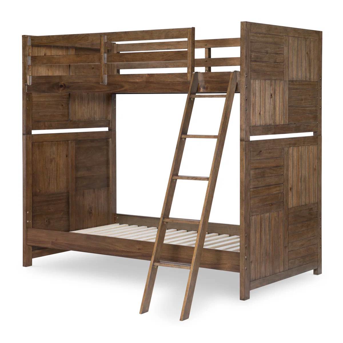 Condition photo showing Good Condition for Halley Bunk Headboard And Footboard Brown Finish