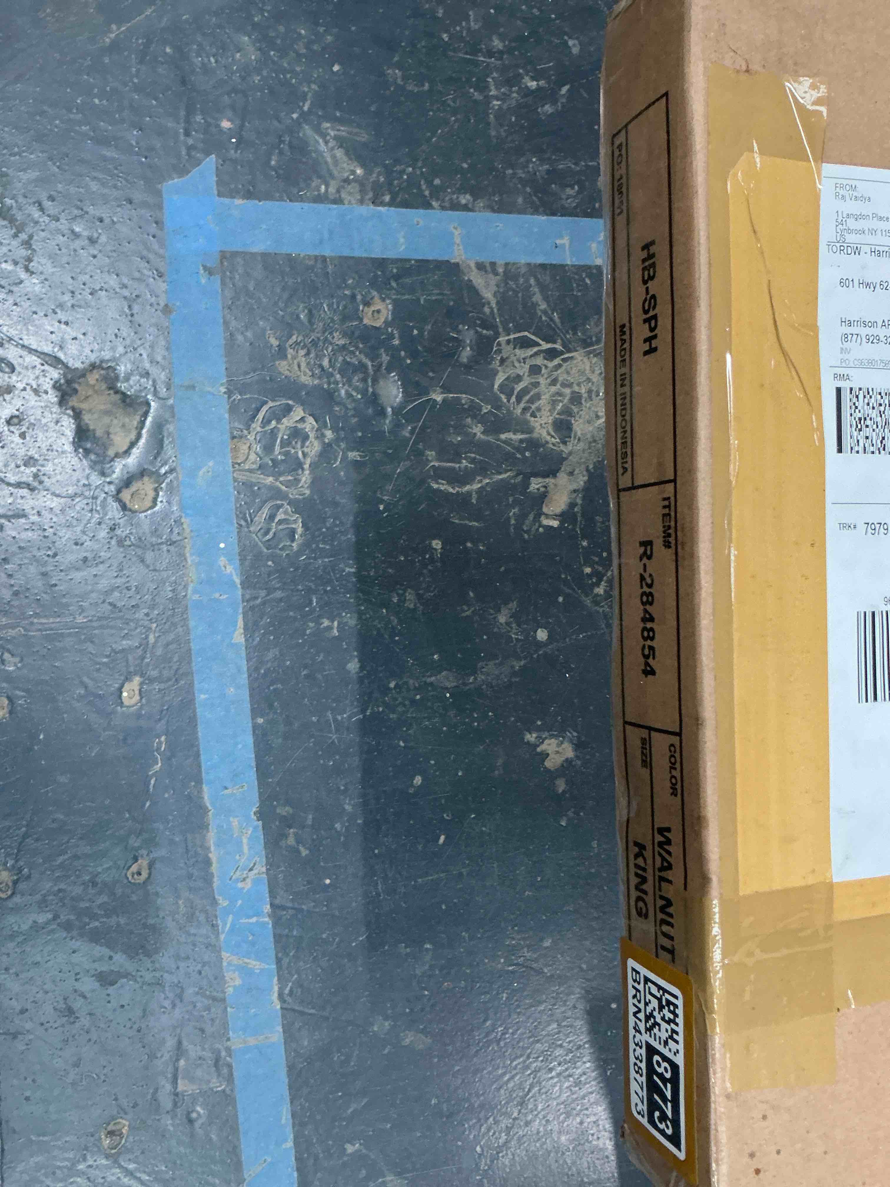 astley wood panel storage bed