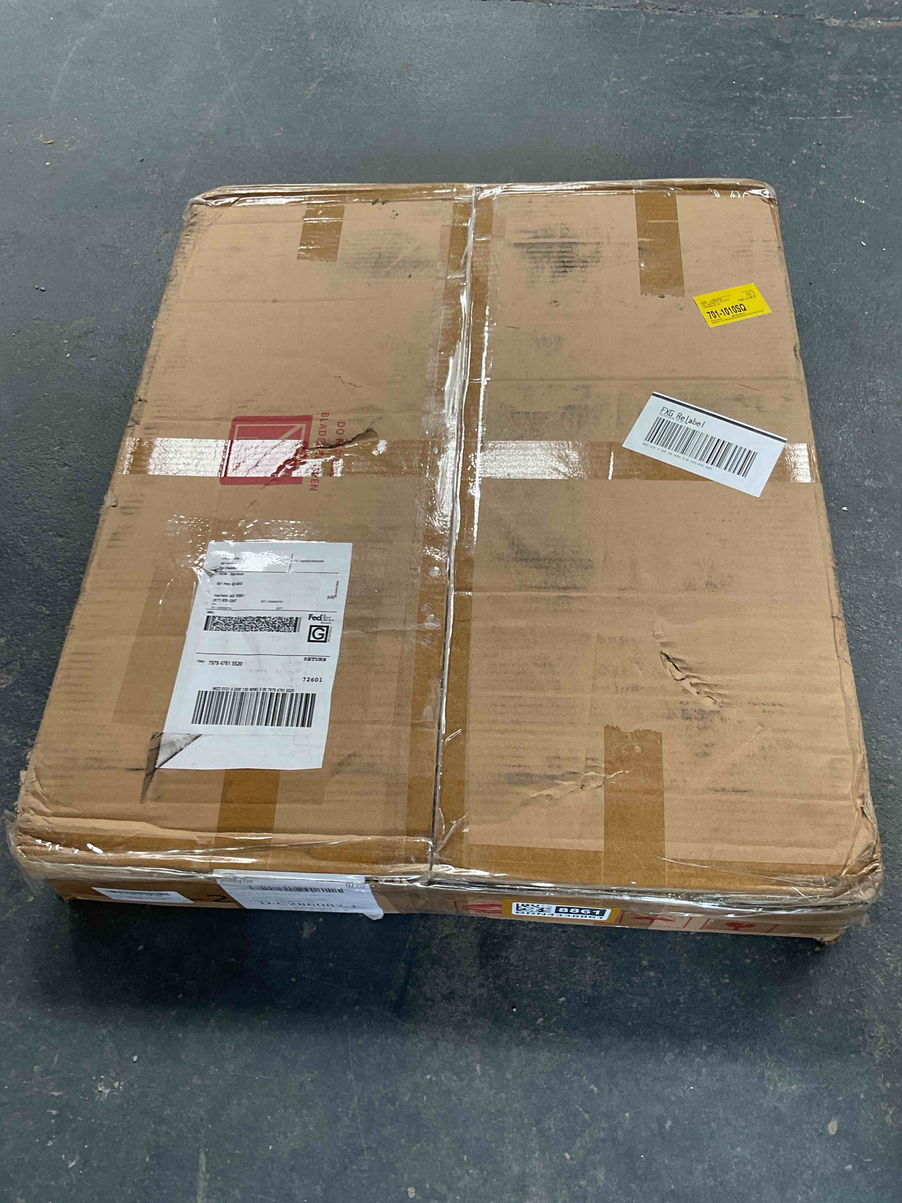 Condition photo showing Good Condition for ( damaged half the lights won’t work )Infinity Mirror Coffee Table With Led Lights