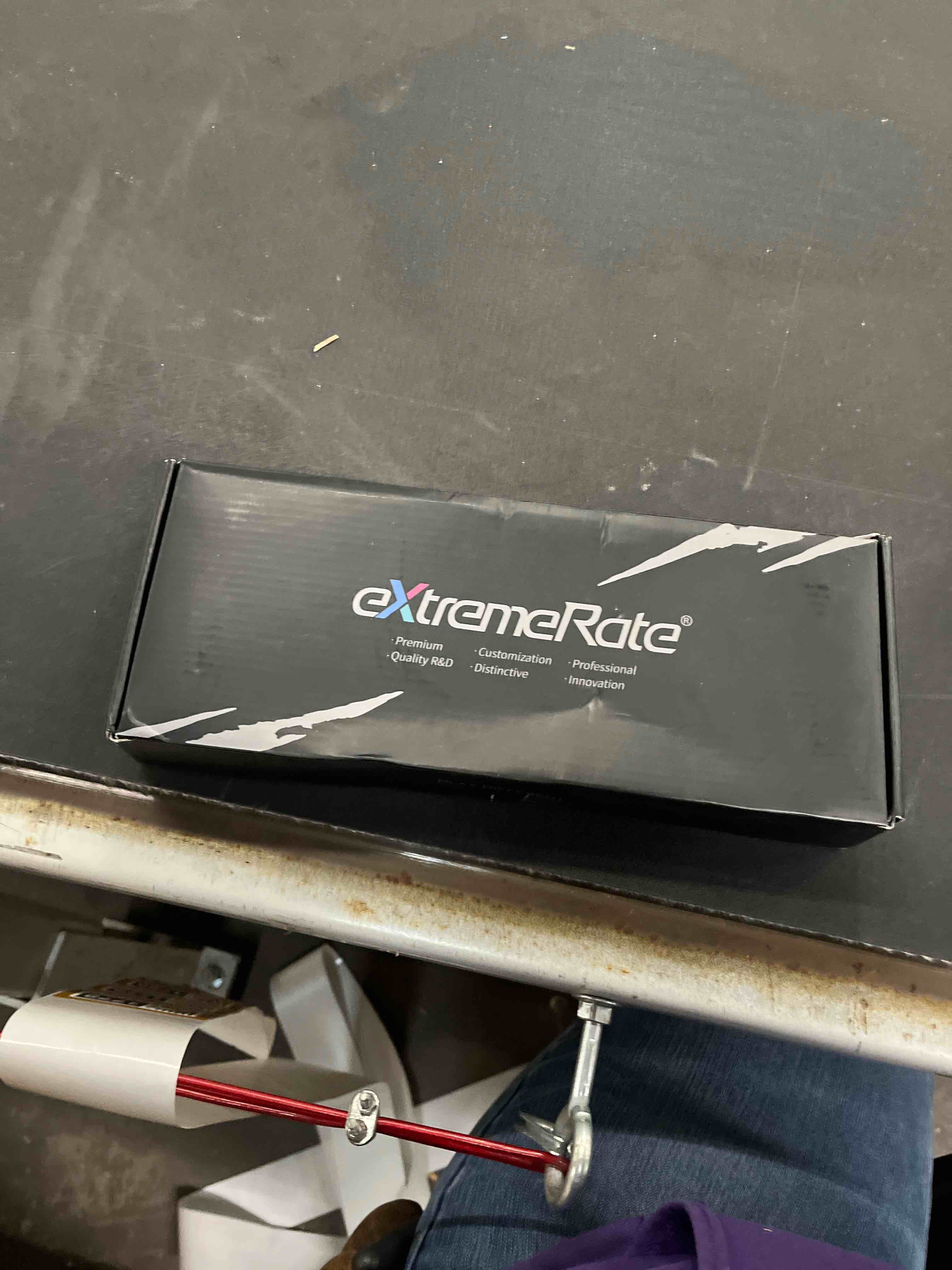 Condition photo showing Good Condition for eXtremeRate Custom Faceplate Back Plate for Steam Deck LCD, Clear Atomic Purple Handheld Console Replacement Housing Case, DIY Full Set Shell with Buttons for Steam Deck Console - Console NOT Included