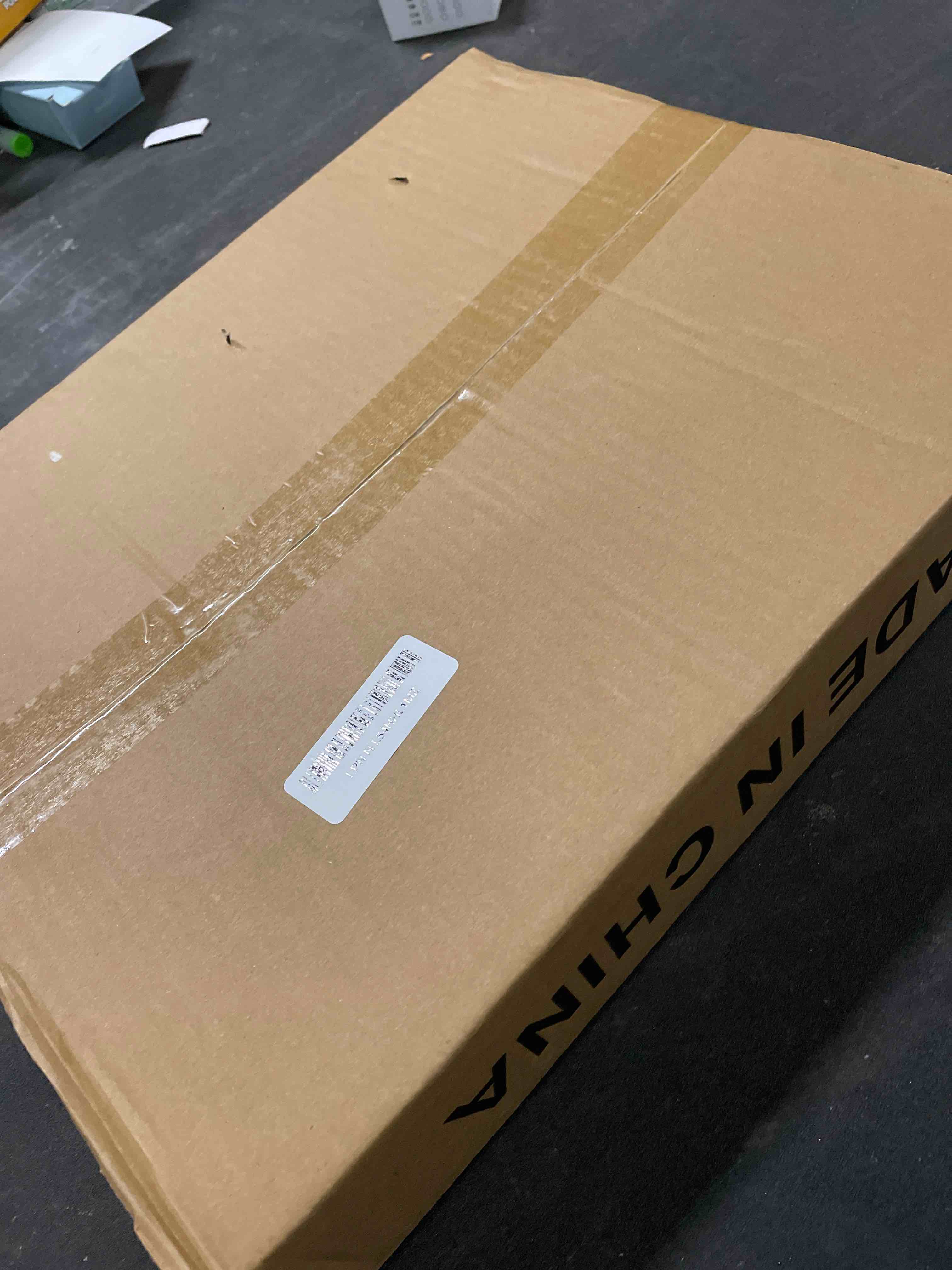 Condition photo showing Good Condition for Twin Size Bed Tent Canopy, Kids Play Tent with Flags & Star Lights, Canopy on Bed Privacy Space Sleeping Blackout Tents, Indoor Breathable Portable & Foldable, Girls & Boys Gifts, Cream Tassels Style Twin Size(78.7x 38.5 x 49.6IN) Cream Tassels