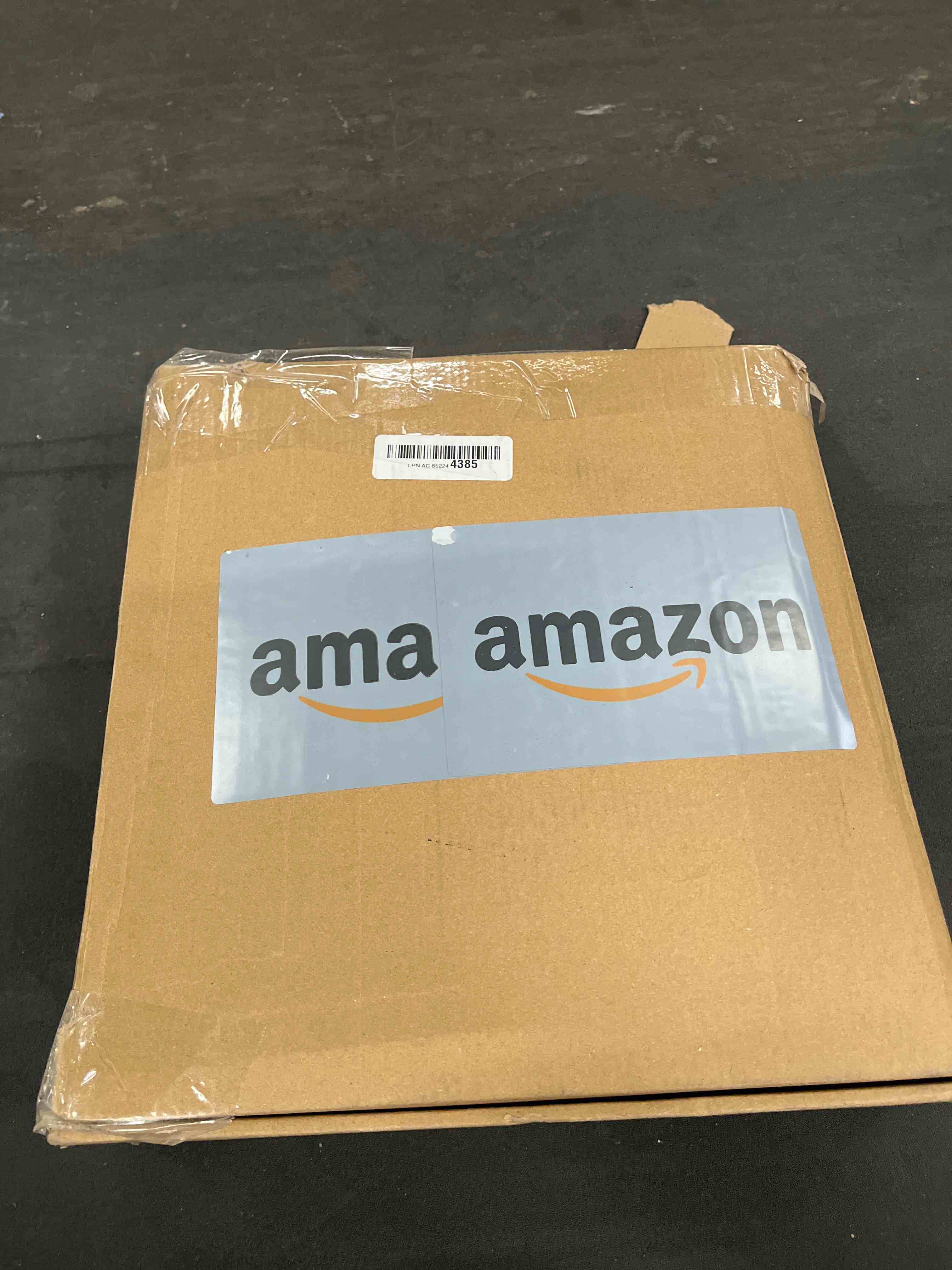 Condition photo showing Good Condition for [Timer] 6 Ft Pop Up Christmas Tree with Lights, Green&Gold Tinsel Pencil Tree with 50 Multicolored Light Christmas Balls Lollipop Candy Cane Battery Operated for Home Holiday Xmas Party Indoor Decor Green Gold