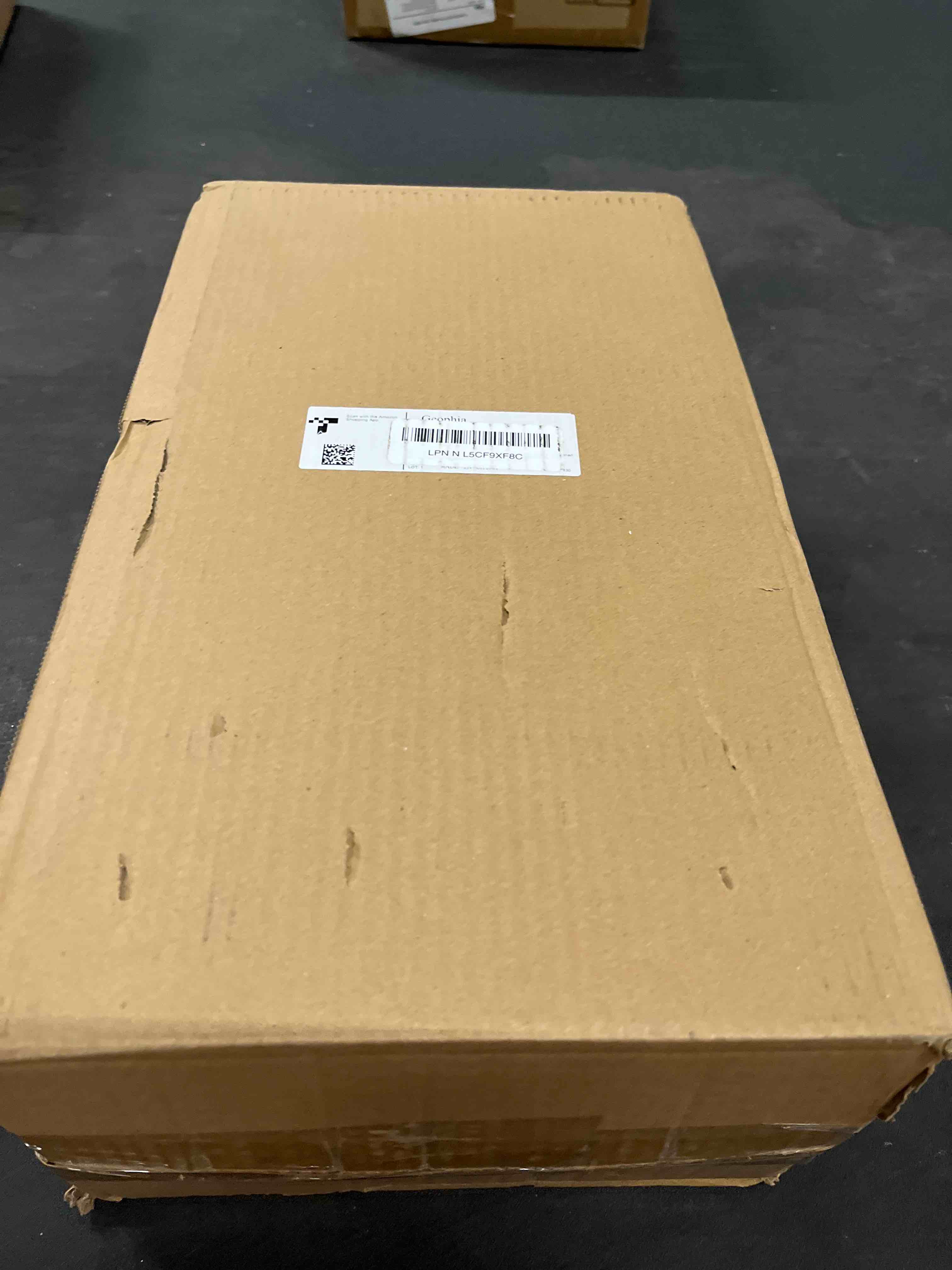 Condition photo showing Good Condition for GEOPHIA 12 Pack Extra Large Pencil Box with Removable Divider, Thickened Pencil Case Bulk, Clear Crayon Marker Organizer Stackable Plastic Small Storage Containers for Pen Craft School Supplies(Grey)