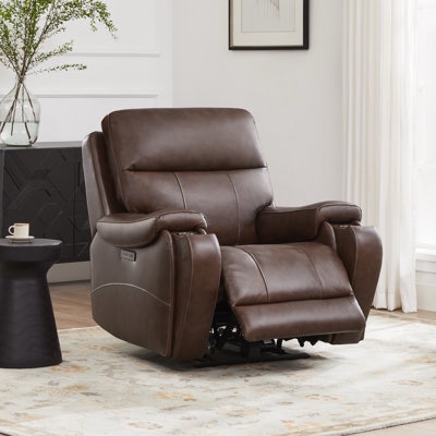 leather recliner