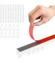 GONNRLY Adhesive Ceiling Curtain Track, Paste Type No Need to Drill, Suitable for Smooth Ceiling or 