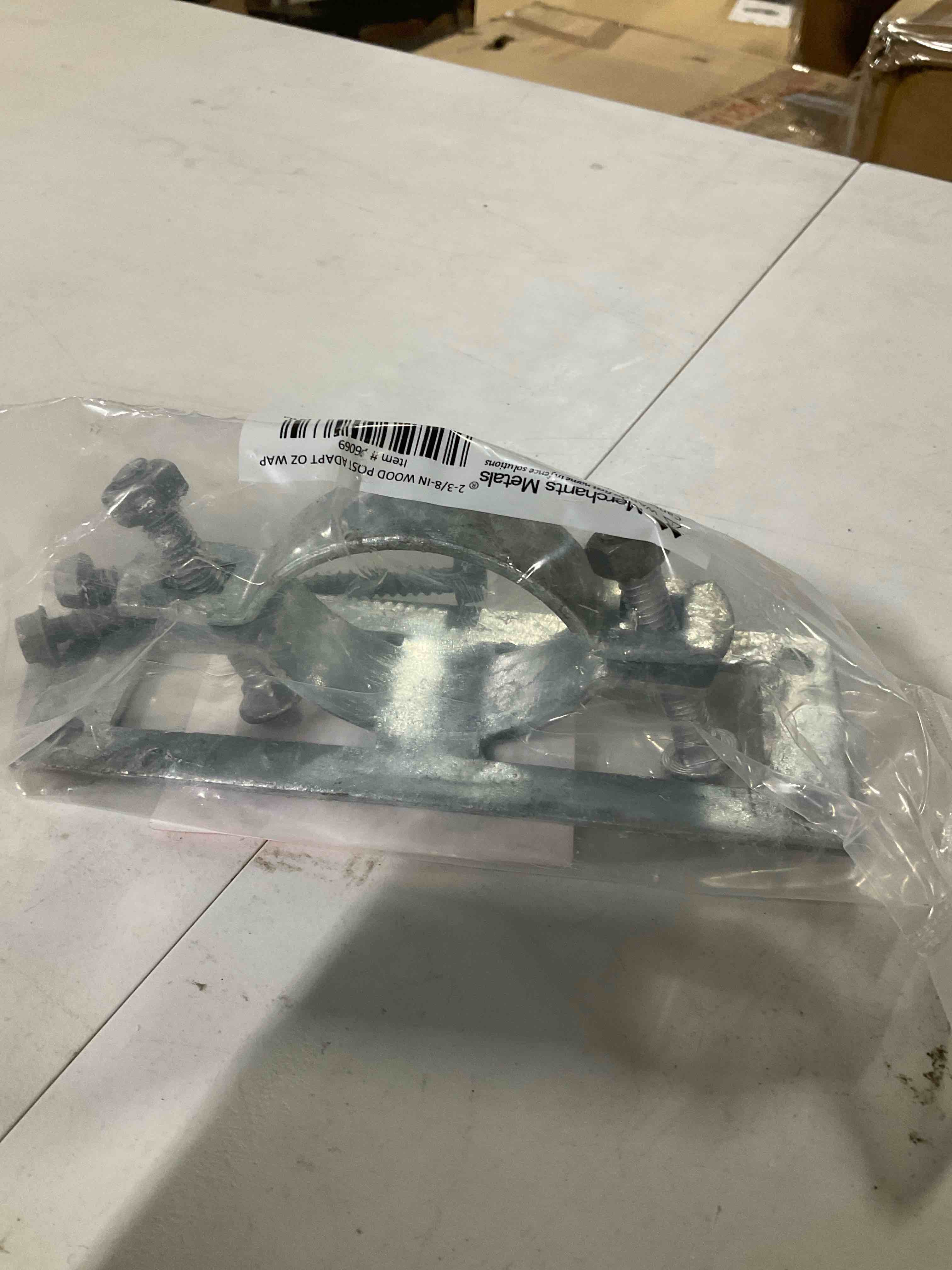 Condition photo showing Good Condition for Galvanized Wood Fence Adaptor