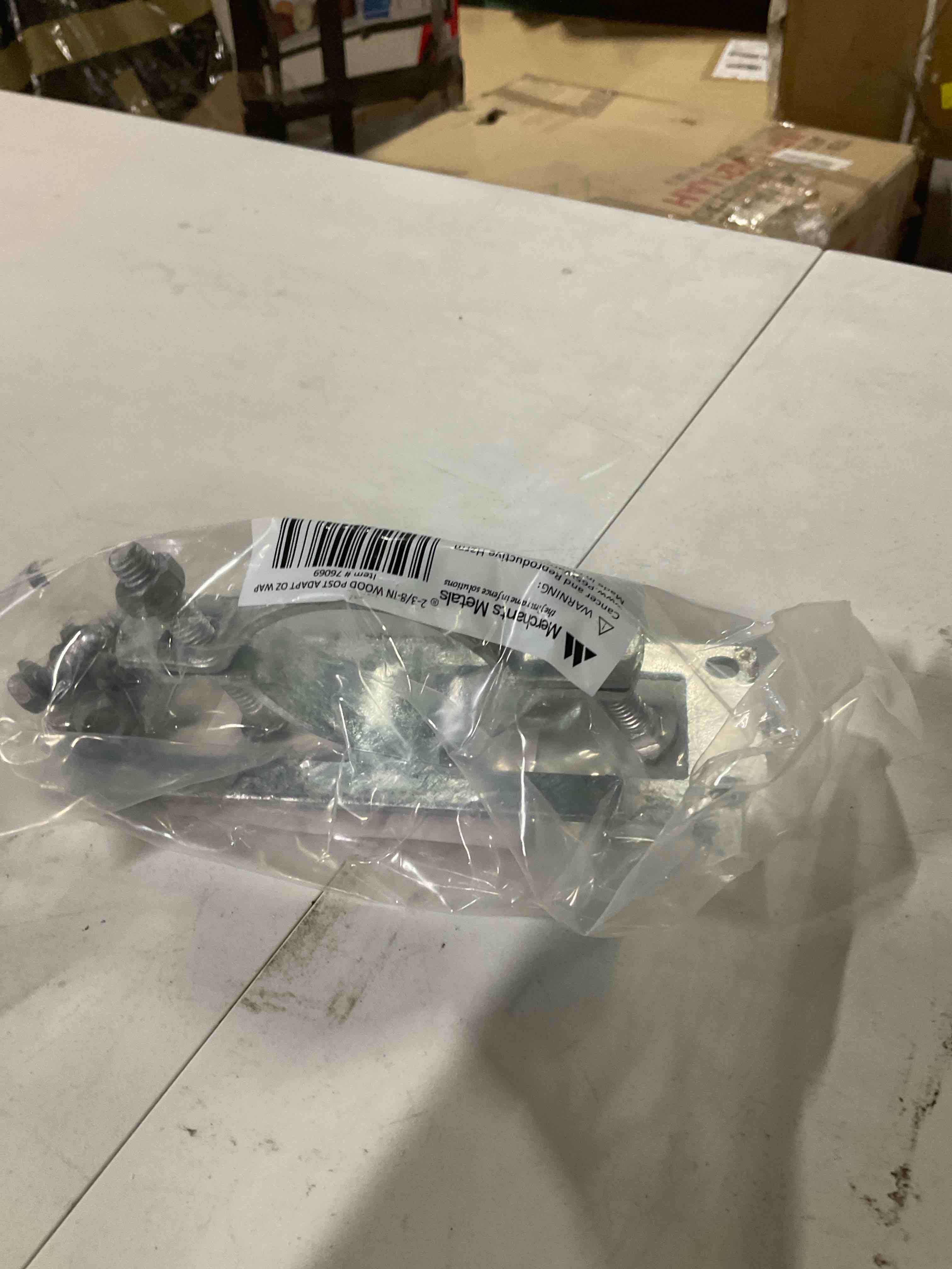 Condition photo showing Good Condition for Galvanized Wood Fence Adaptor